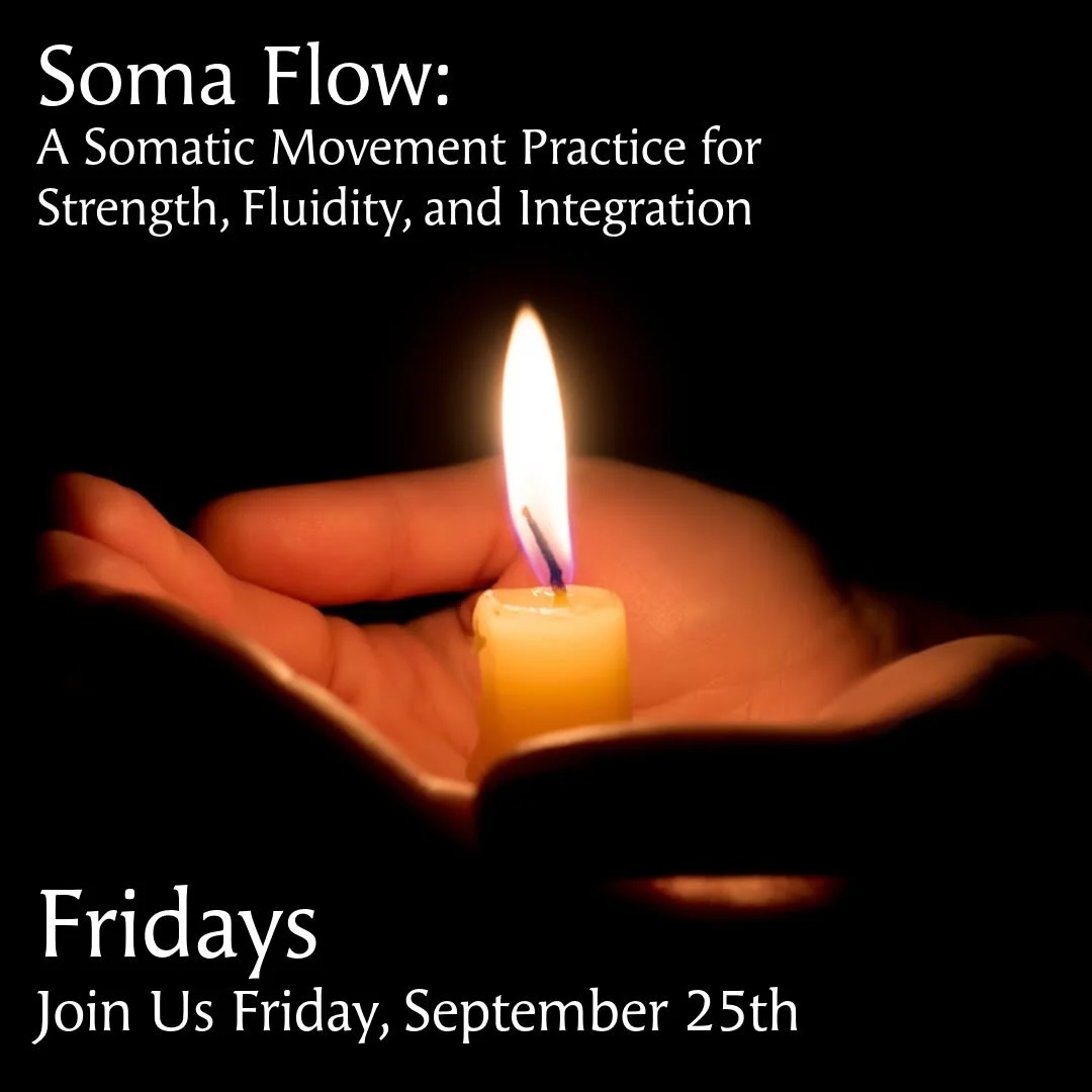 Join us tomorrow, and every Friday, to experience a trans*formative 60-minute somatic ritual that invites you to deepen your connection with your body and authentic expression. 

𝗦𝗼𝗺𝗮 𝗙𝗹𝗼𝘄: 
𝗔 𝗦𝗼𝗺𝗮𝘁𝗶𝗰 𝗠𝗼𝘃𝗲𝗺𝗲𝗻𝘁 𝗣𝗿𝗮𝗰𝘁𝗶𝗰𝗲