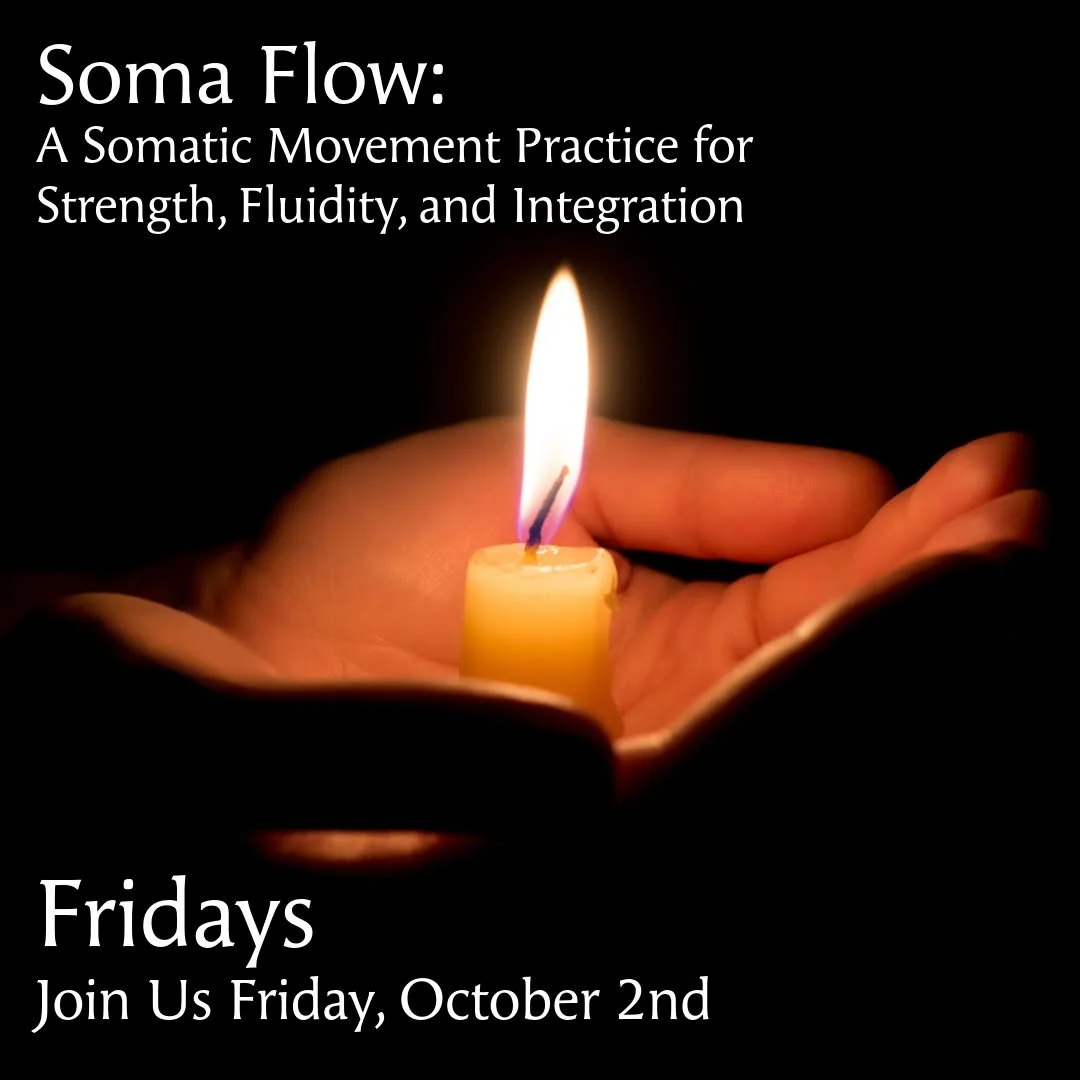 Join us on Friday to experience a trans*formative 60-minute somatic ritual that invites you to deepen your connection with your body and authentic expression. 

𝗦𝗼𝗺𝗮 𝗙𝗹𝗼𝘄: 
𝗔 𝗦𝗼𝗺𝗮𝘁𝗶𝗰 𝗠𝗼𝘃𝗲𝗺𝗲𝗻𝘁 𝗣𝗿𝗮𝗰𝘁𝗶𝗰𝗲 𝗳𝗼𝗿 𝗦𝘁𝗿𝗲𝗻