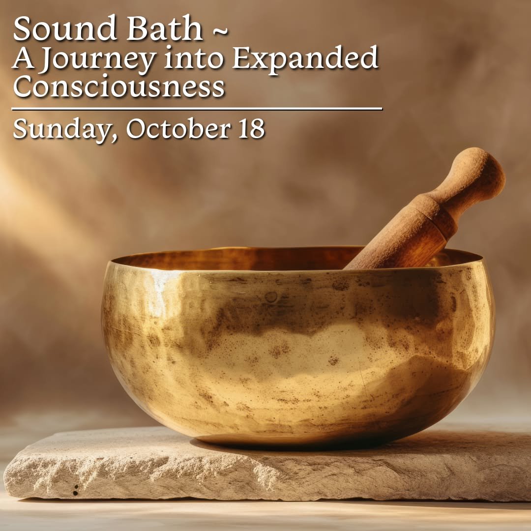 Join Linda @healingtigerreiki on Sunday evening for an experience of sound and meditation that invites you to feel deeply grounded in your body while exploring deeper states of awareness beyond the everyday.

𝗦𝗼𝘂𝗻𝗱 𝗕𝗮𝘁𝗵 ~ 𝗔 𝗝𝗼𝘂𝗿𝗻𝗲𝘆 ?