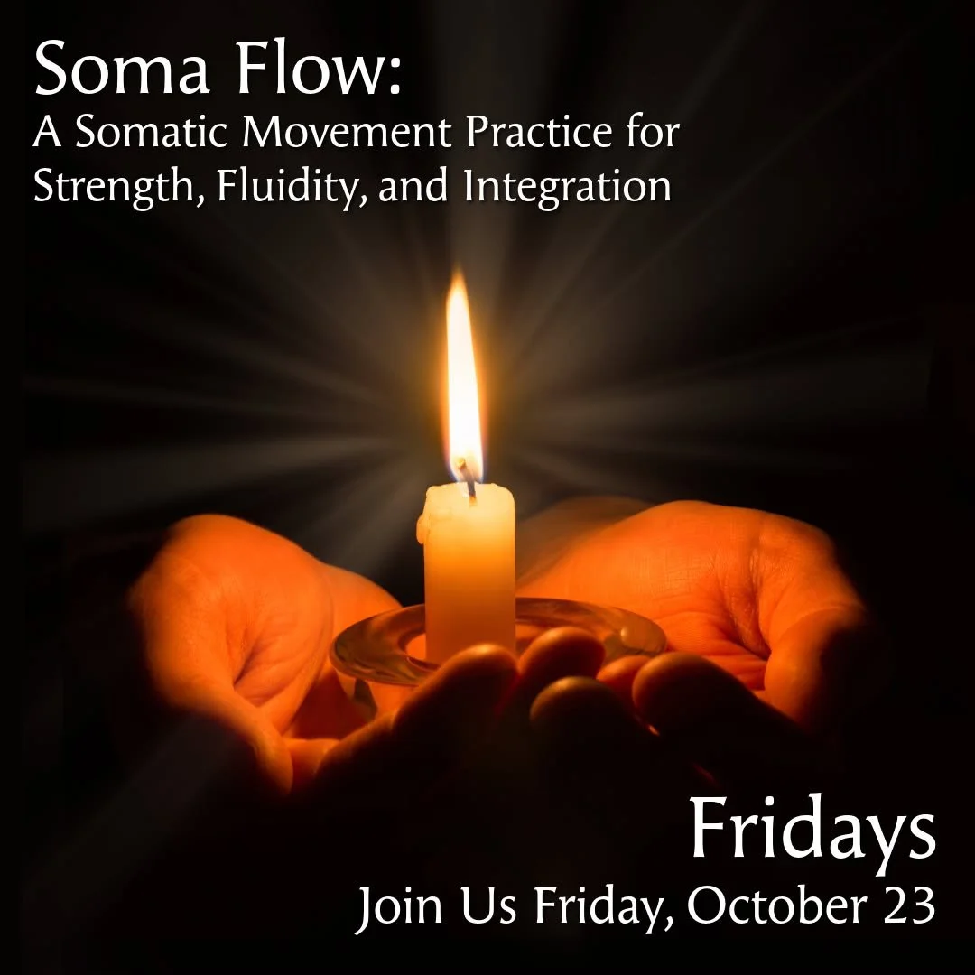 Join us tomorrow night for a trans*formative 60-minute somatic ritual that invites you to deepen your connection with your body and authentic expression.

𝗦𝗼𝗺𝗮 𝗙𝗹𝗼𝘄:
𝗔 𝗦𝗼𝗺𝗮𝘁𝗶𝗰 𝗠𝗼𝘃𝗲𝗺𝗲𝗻𝘁 𝗣𝗿𝗮𝗰𝘁𝗶𝗰𝗲 𝗳𝗼𝗿 𝗦𝘁𝗿𝗲𝗻𝗴𝘁𝗵,
