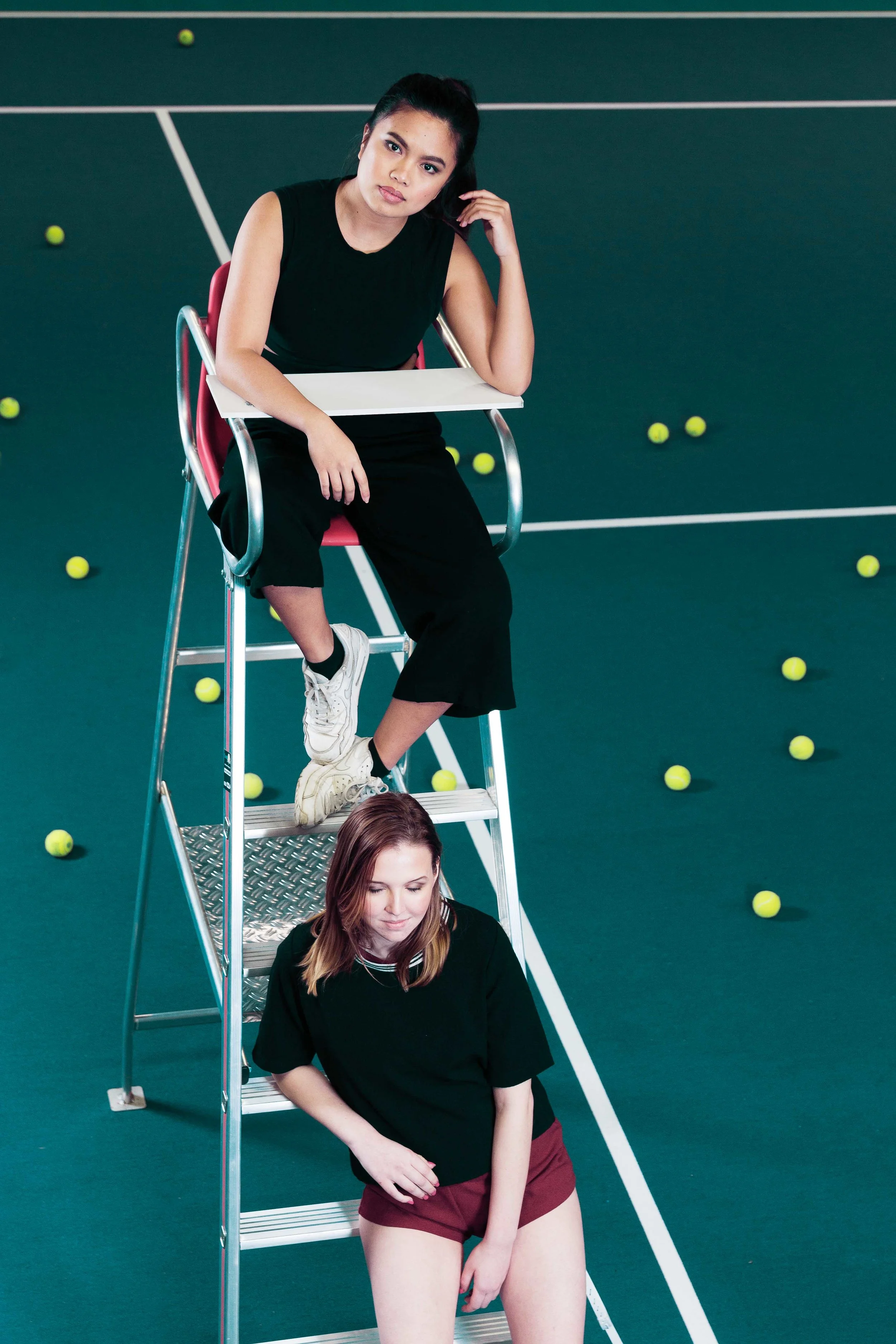 Modefotografie bij David Lloyd Clubs Edegem