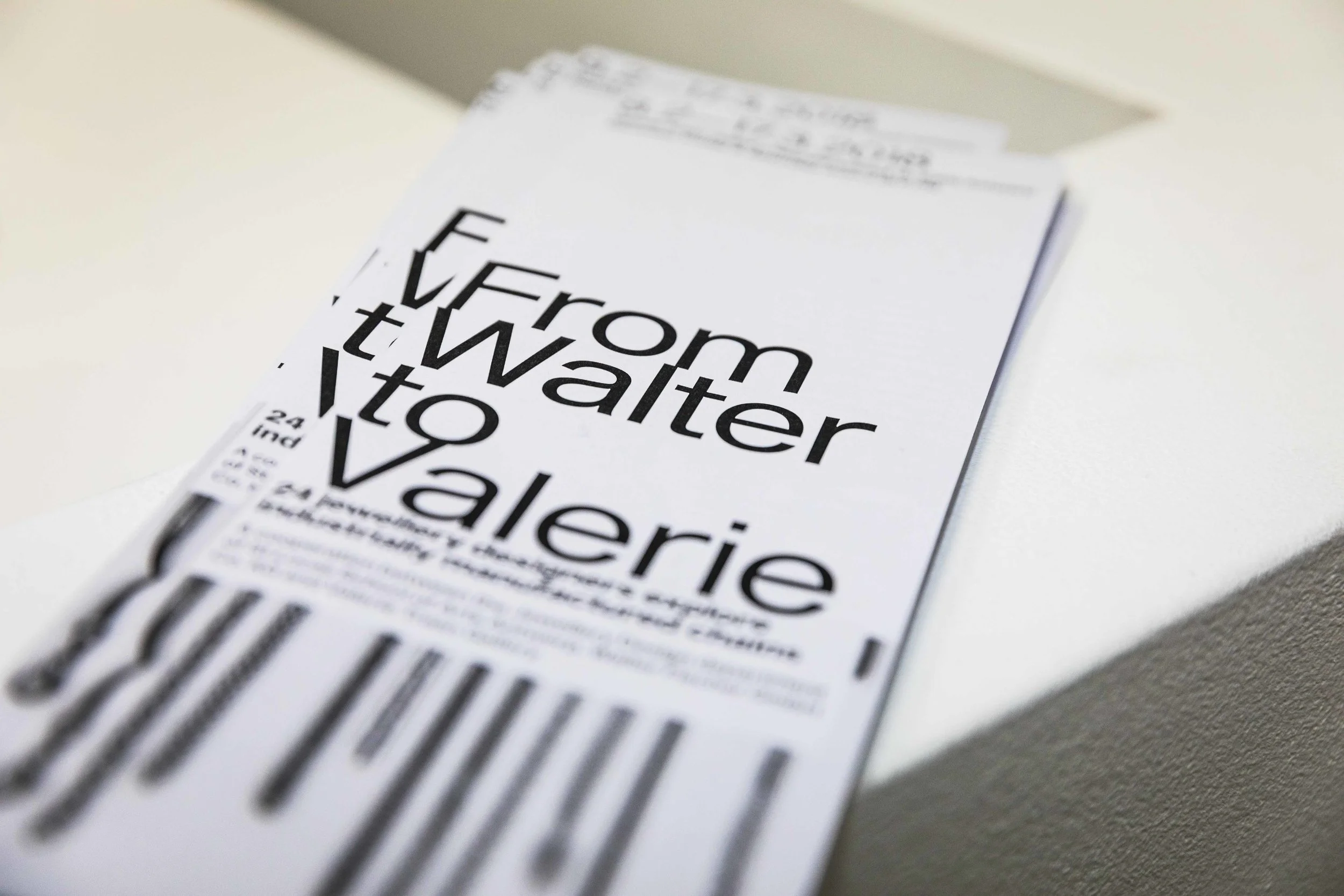  From Walter to Valerie:
24 jewellery designers explore industrially manufactured chains

A cooperation between the Jewellery Design department of St Lucas School of Arts Antwerp, Walter Fischer GmbH Co. KG and Valerie Traan Gallery 