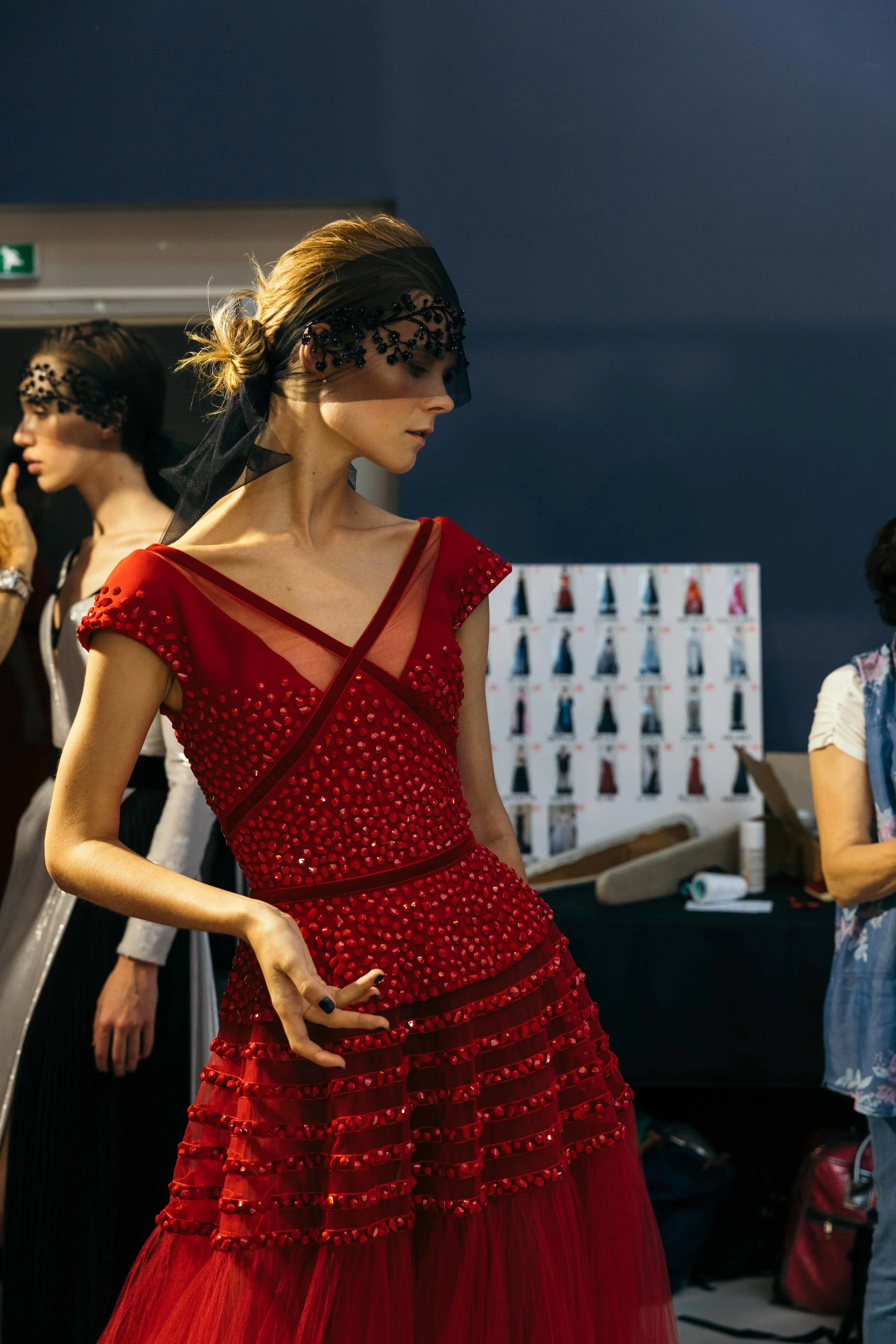 Georges Chakra Backstage - Paris Fashion Week - Haute Couture Fa