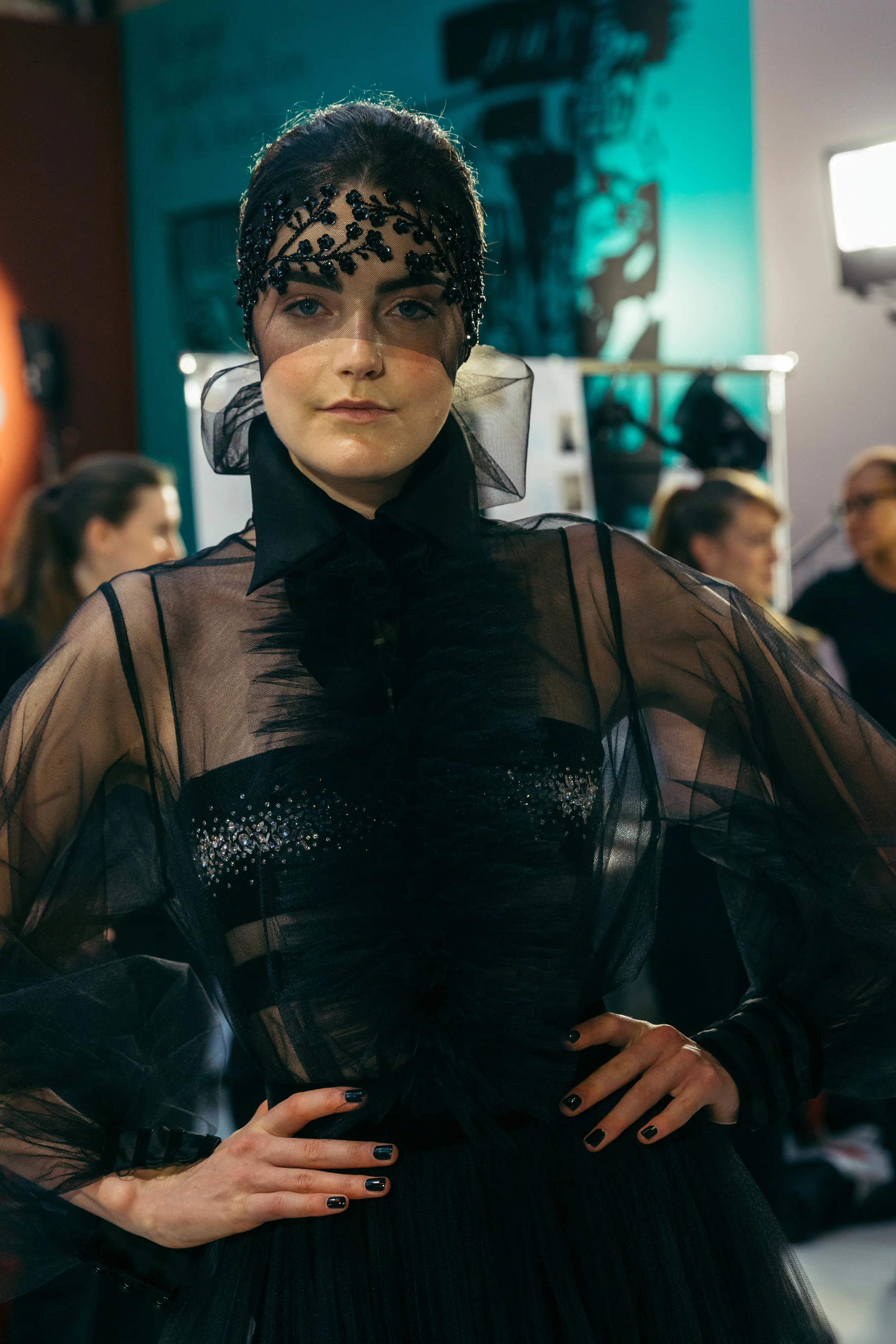 Georges Chakra Backstage - Paris Fashion Week - Haute Couture Fa