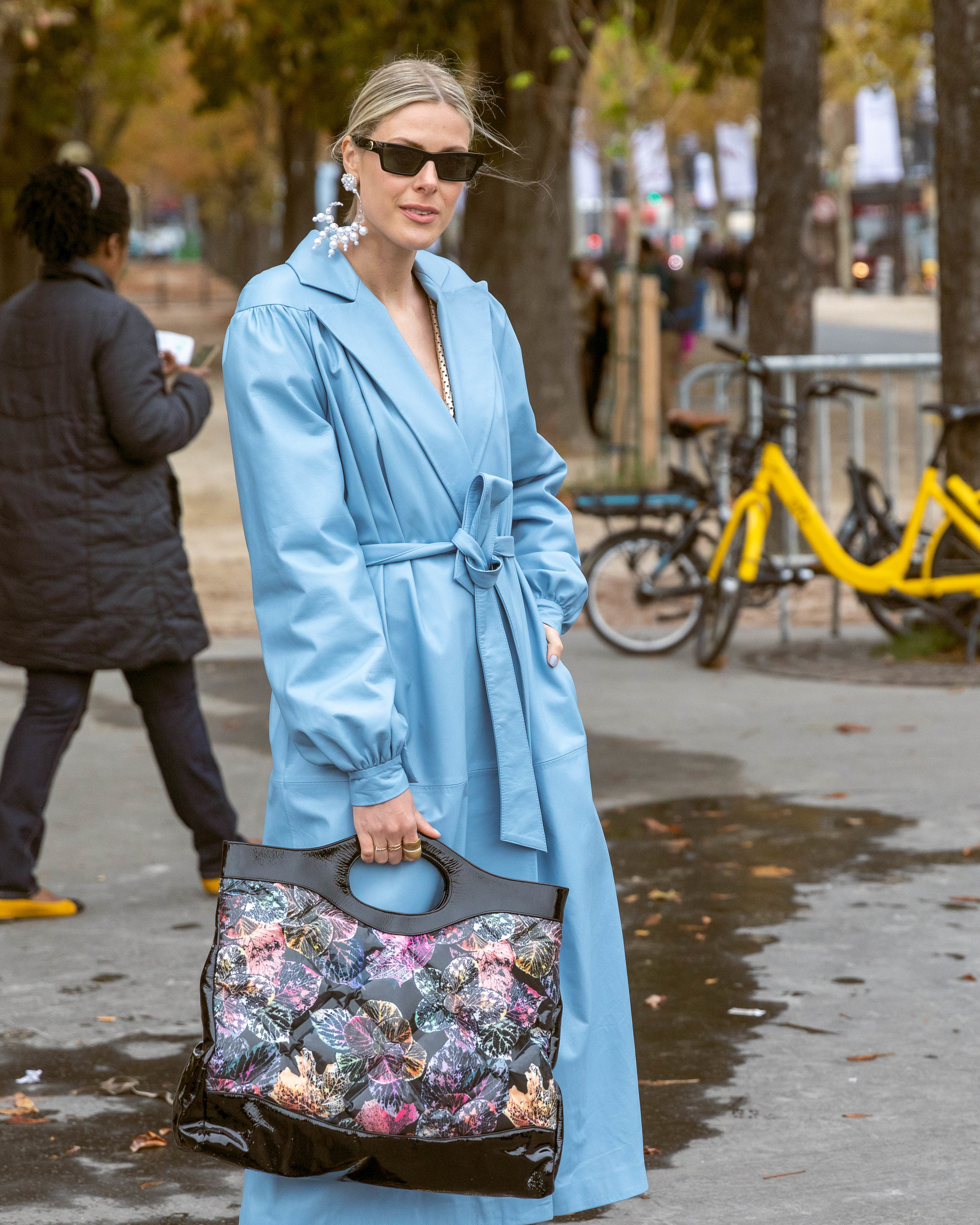 Sofie Valkiers - streetstyle photo after the Chanel fashion show during Paris Fashion Week in July (Copy)