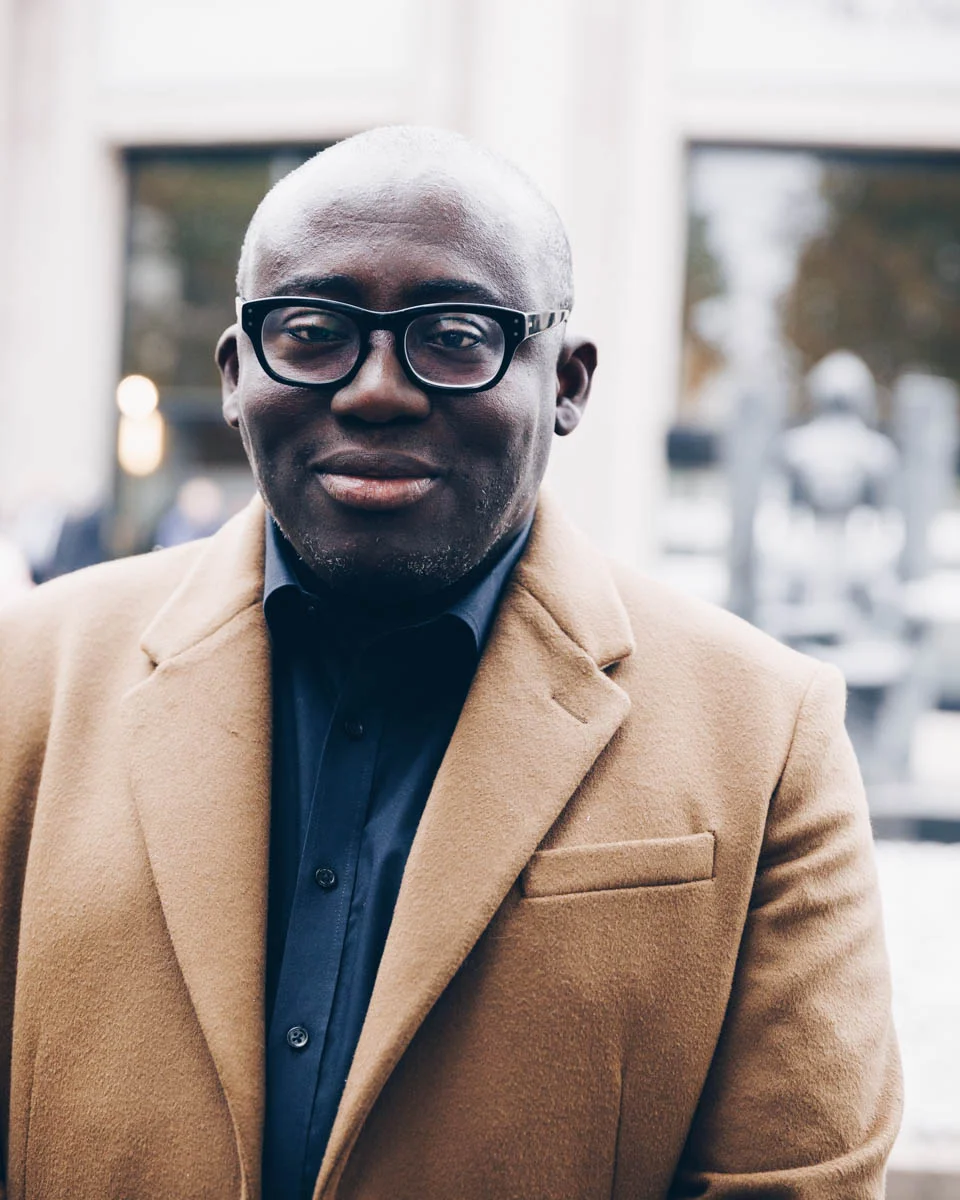 Edward Enninful, OBE - Editor in Chief British Vogue - HERMES - Paris Fashion Week