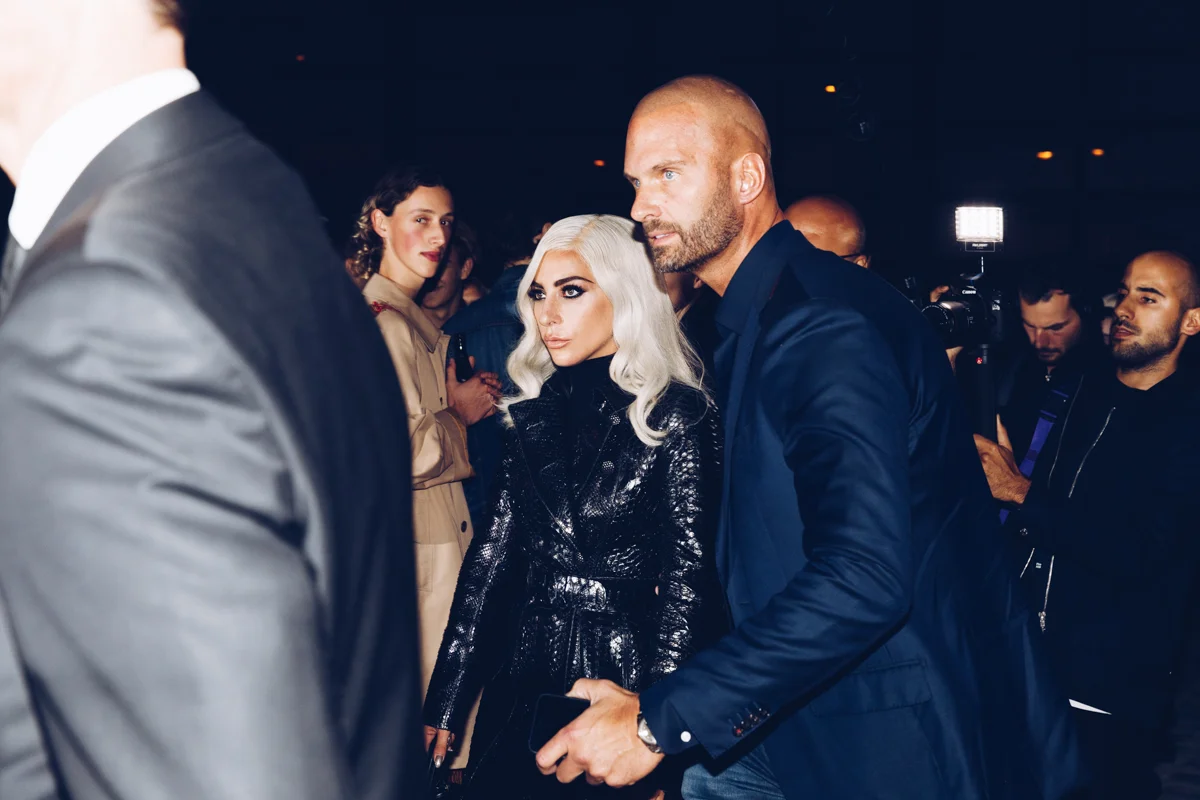 LADY GAGA IN PARIS AFTER CELINE FASHION SHOW