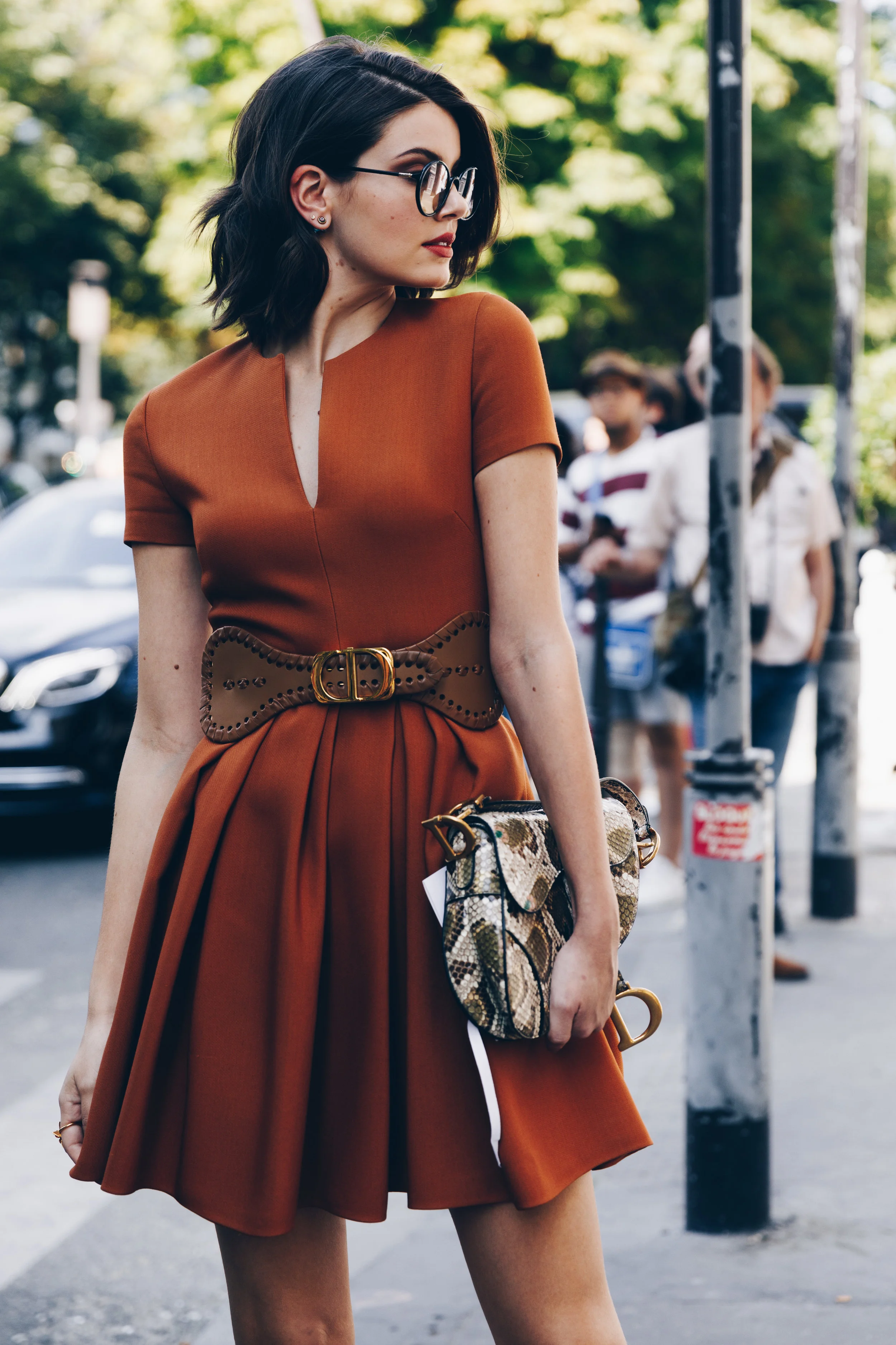 Street style at Dior during Paris Fashion Week Haute-Couture Fall/Winter 2019/2020
© Alexis Breugelmans, All Rights Reserved
