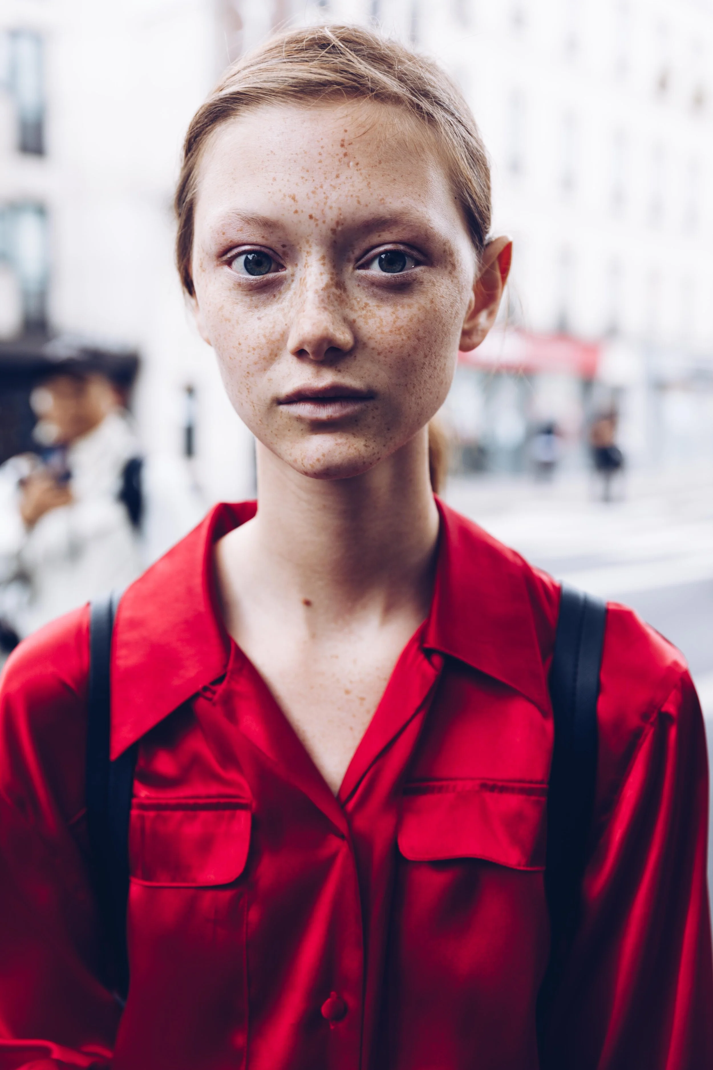 American model in Paris