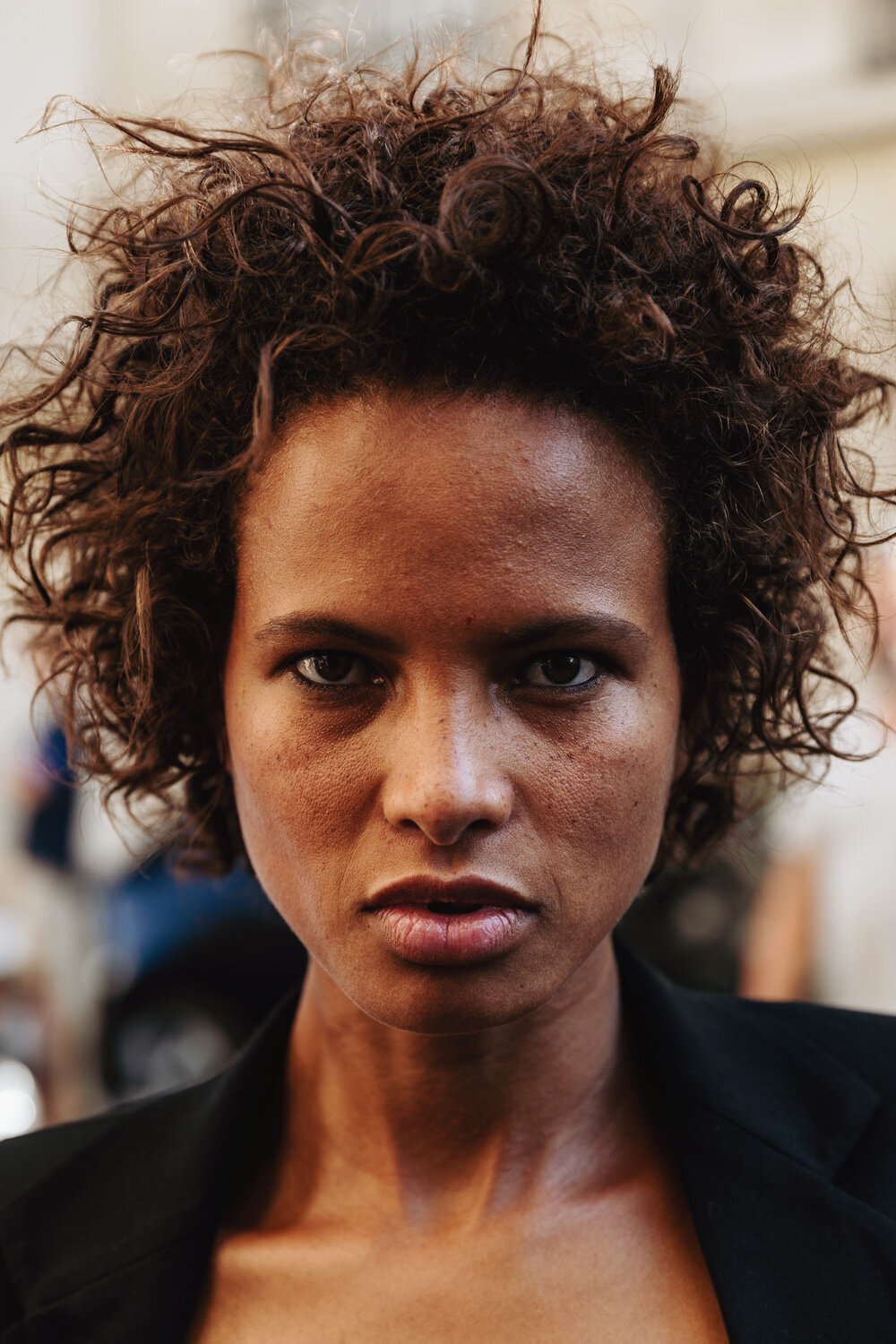  Paris Fashion Week - Haute Couture Fall/Winter 2019/2020Portrait of a model in Paris 