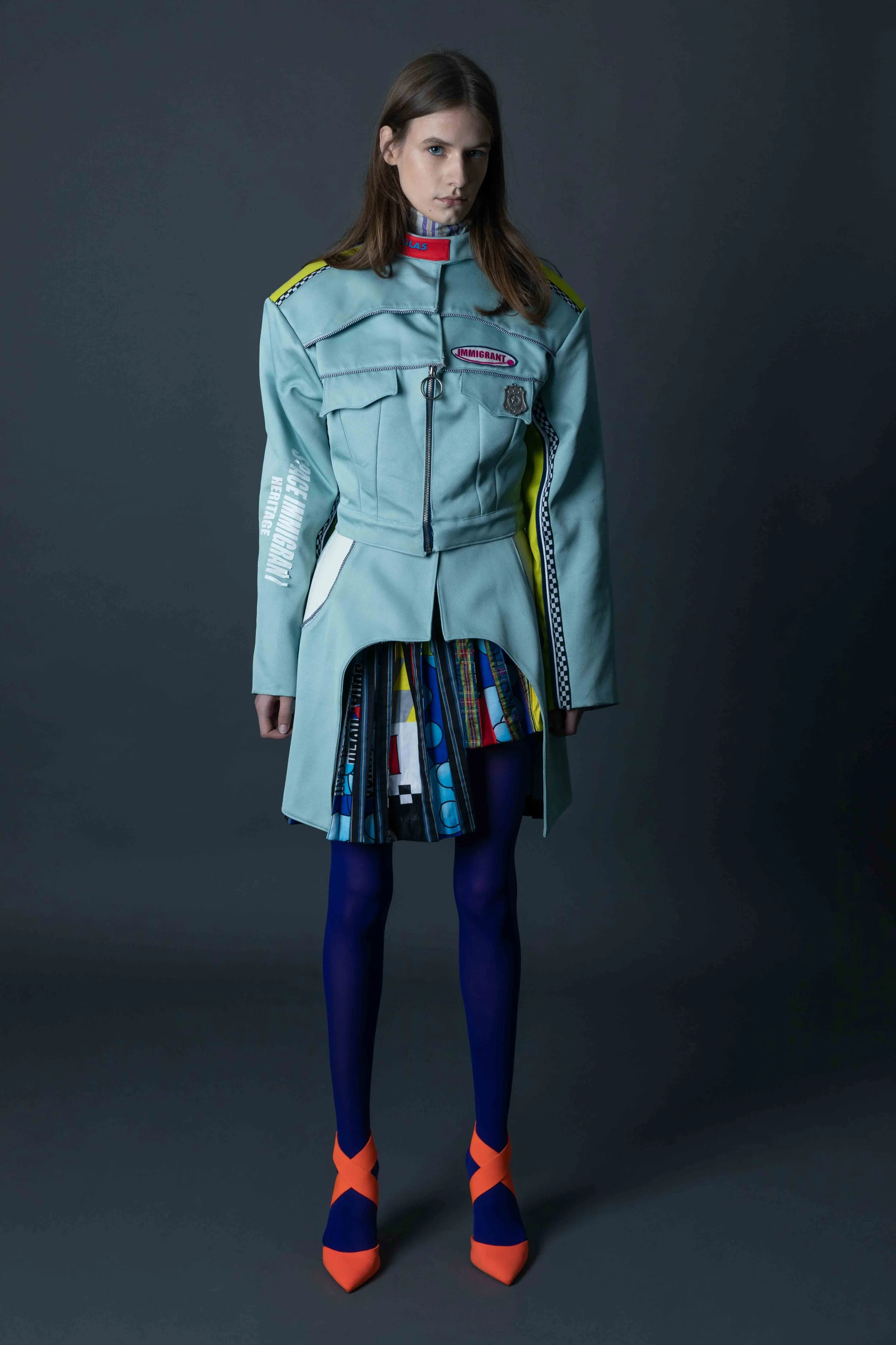  Editorial fashion shoot© Alexis BreugelmansFashion Designer: Minjae Chang 