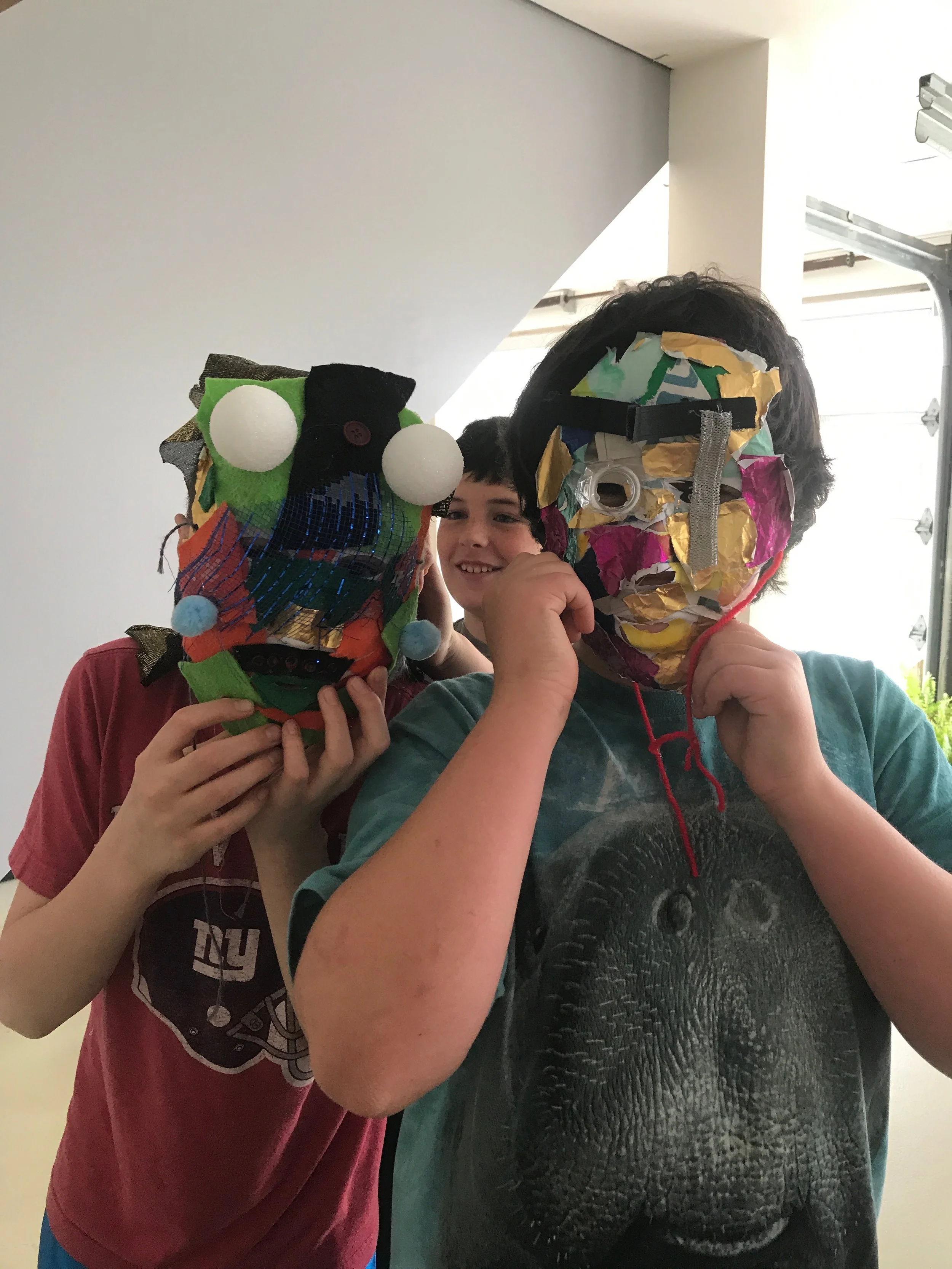  Masks are starting to come together...&nbsp; 