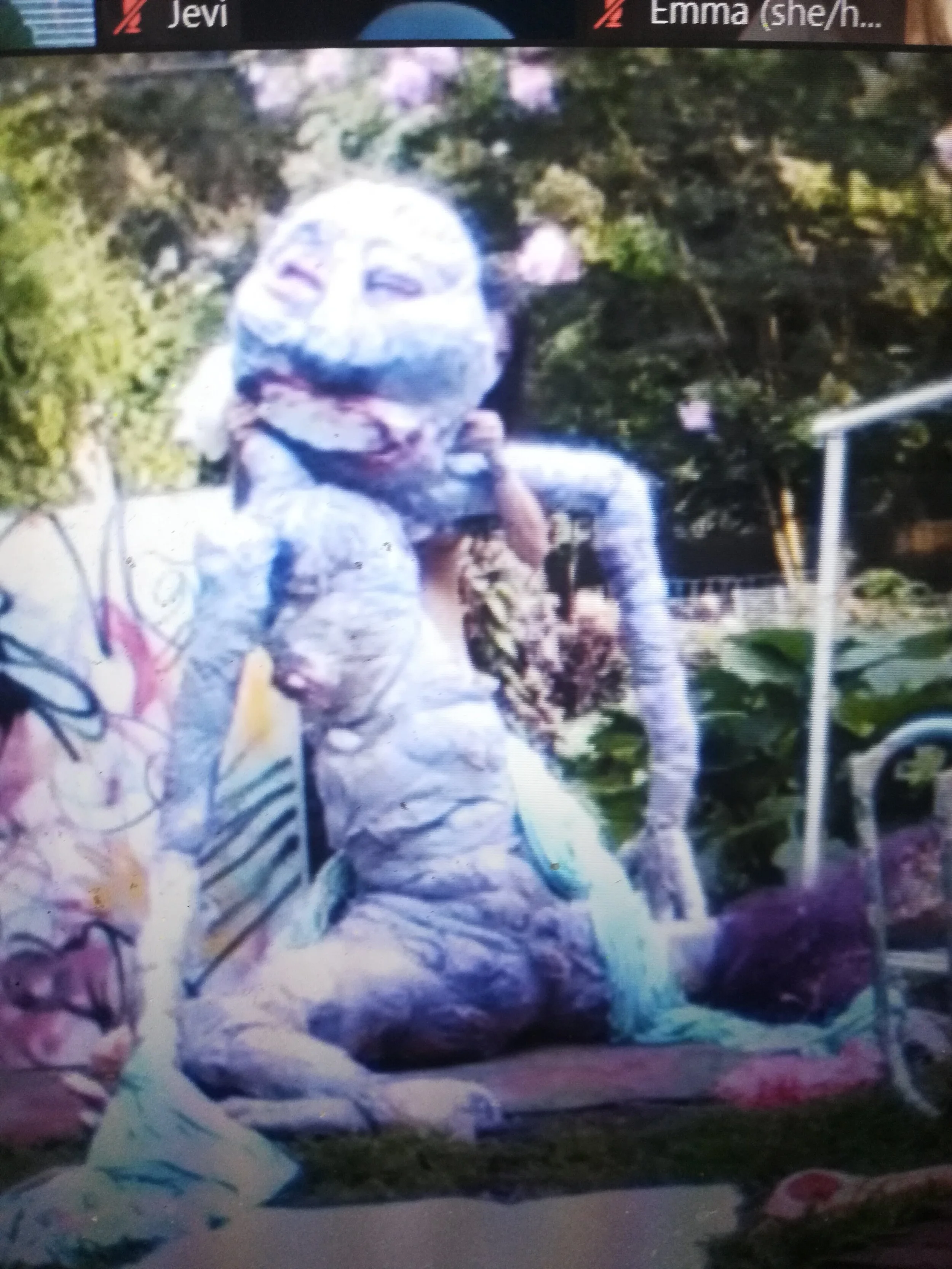  Lexi Perkins’ exquisite trash monster installation and costumes 