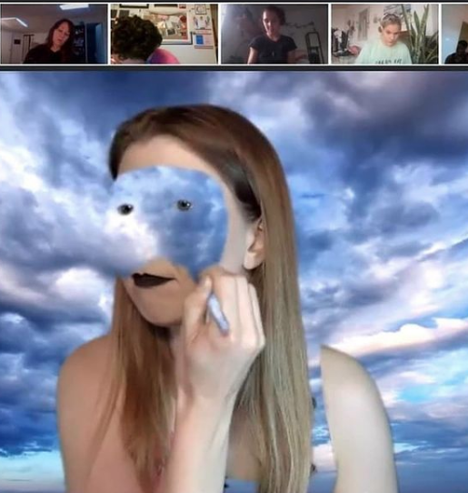  Cayla Lockwood presents her newest endeavor: Disappearing Make-up!  