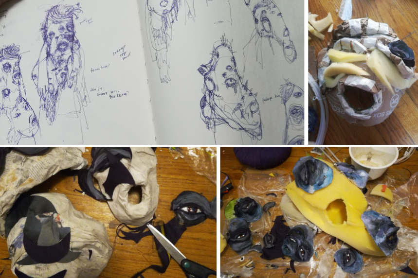   Process sketches + fabrication.  