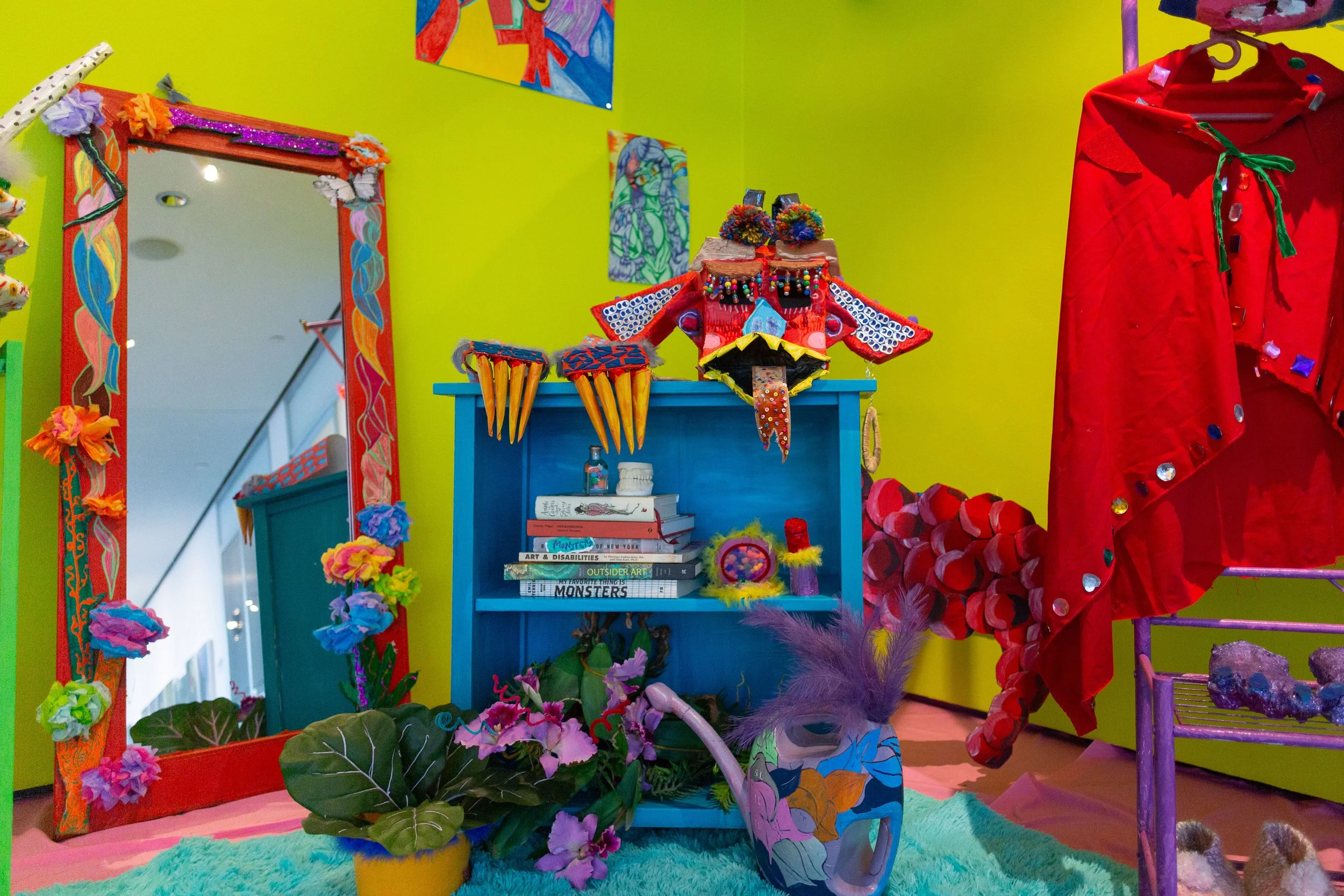  Close up from the Fantasy Wardrobe -  What monsters are hiding in your closet? What monster mask will you put on today?  