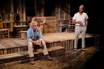 2018 - 3 - Ages of the Moon by Sam Shepard , directed by Robert Benedetti, designed by Argos MacCallum and Robert Benedetti, with Paul Blott and Nicholas Ballas