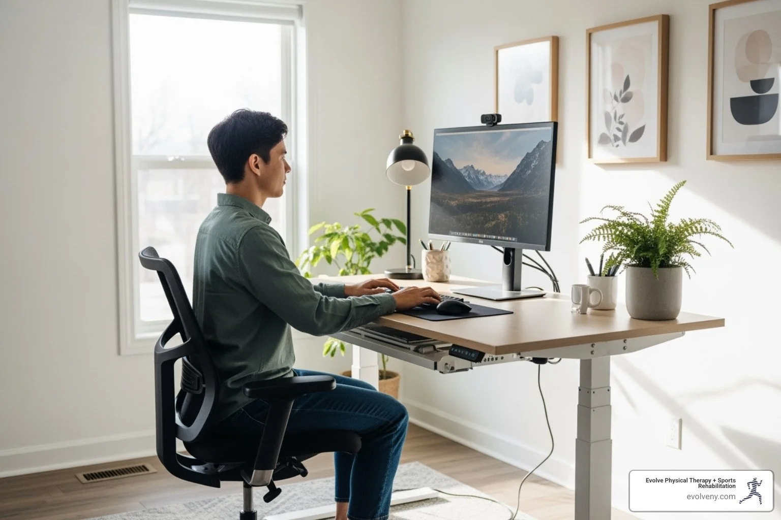 Work From Home, Not Hurt From Home: Your Ergonomic Setup Guide