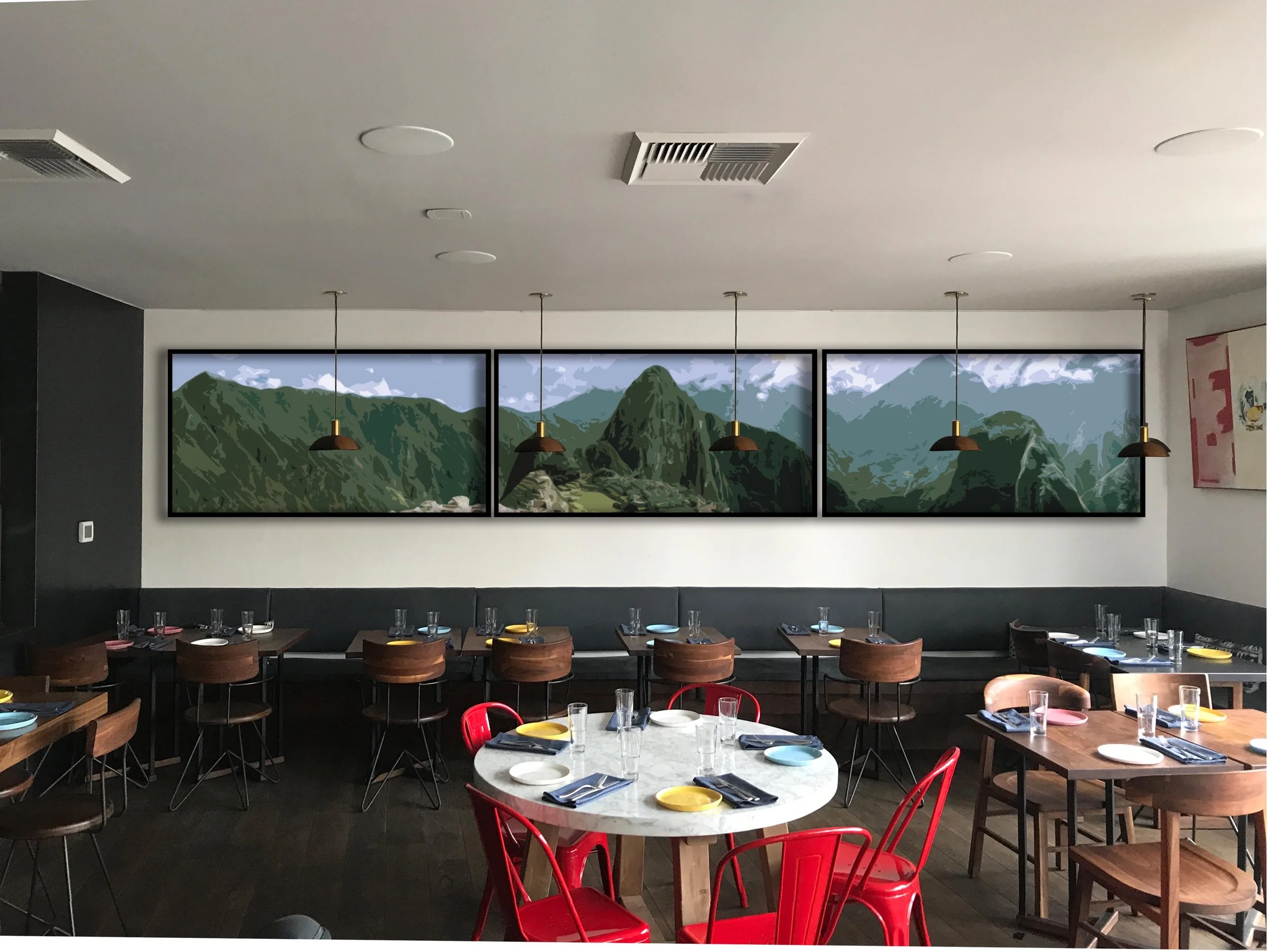 Restaurant Concept Art Proposal