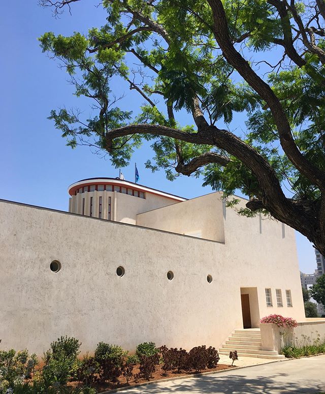 Weizmann House, home of Israel&rsquo;s first President #artdeco #internationalstyle #streamlinemoderne #formerglory
