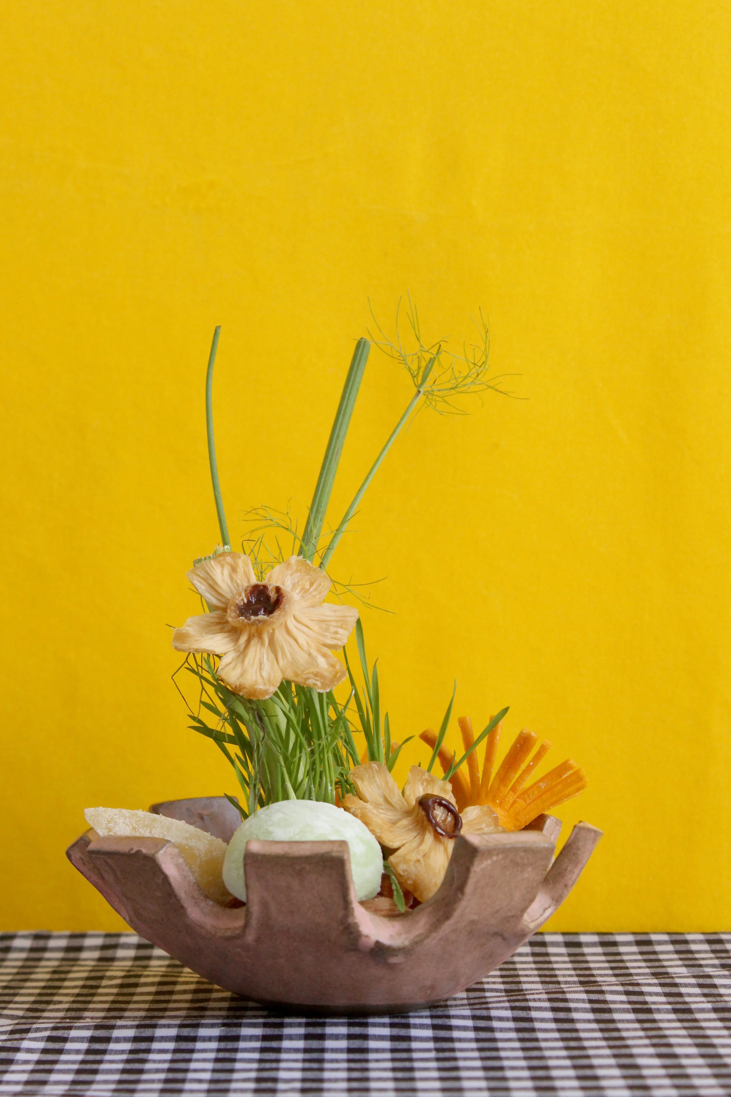 Medium Edible Ikebana - Mess Hall Journal and Wet Vessels
