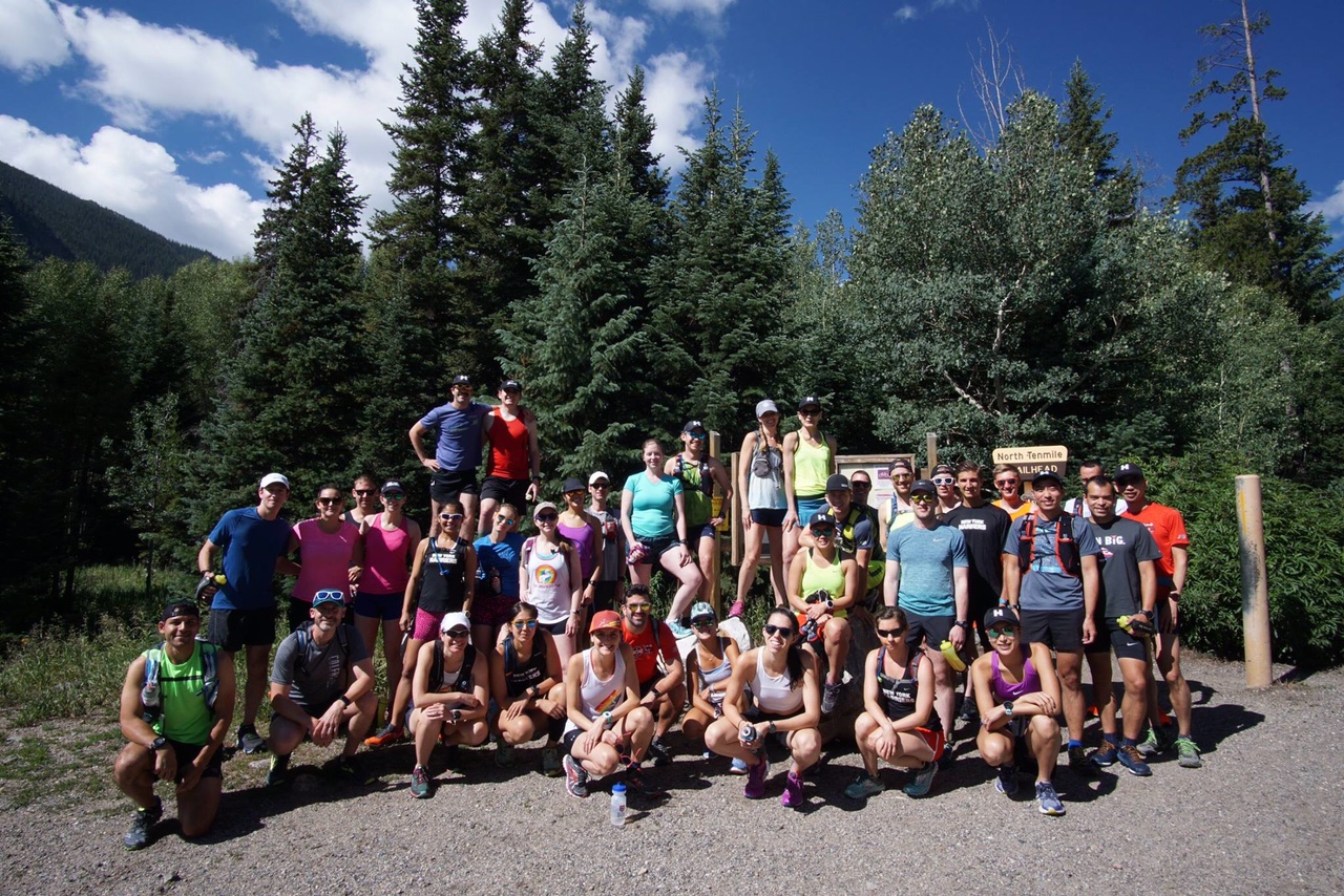 The Harriers took to the mountains of Colorado to get some high altitude training in.