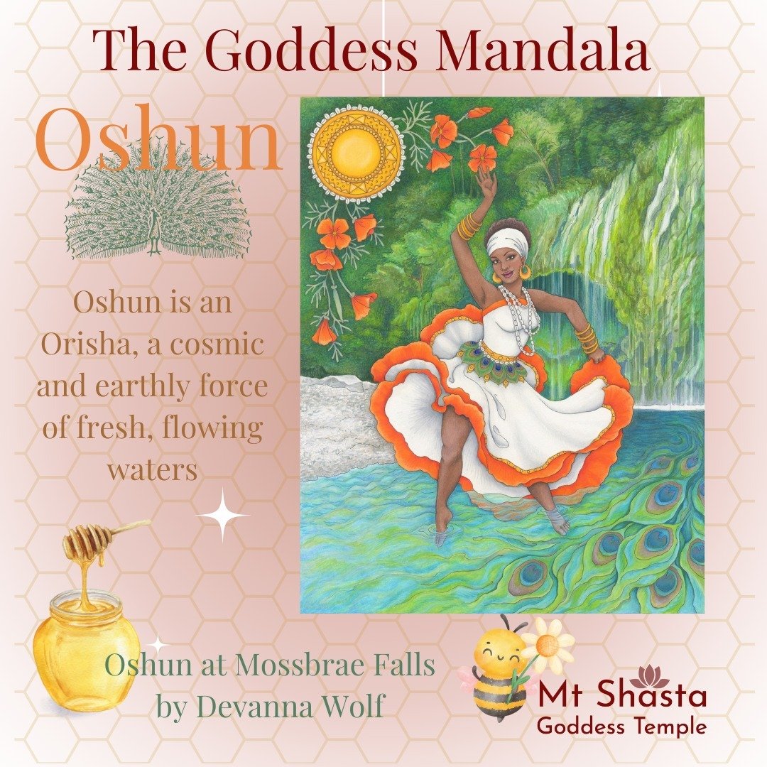 The Goddess Mandala

The Mt. Shasta Goddess Temple has a 12-month Mandala of Goddesses we devote to. Each month we honor a different Goddess taking the time to offer praise, perform acts of devotion, and learn a little more about Her. The month of Ma