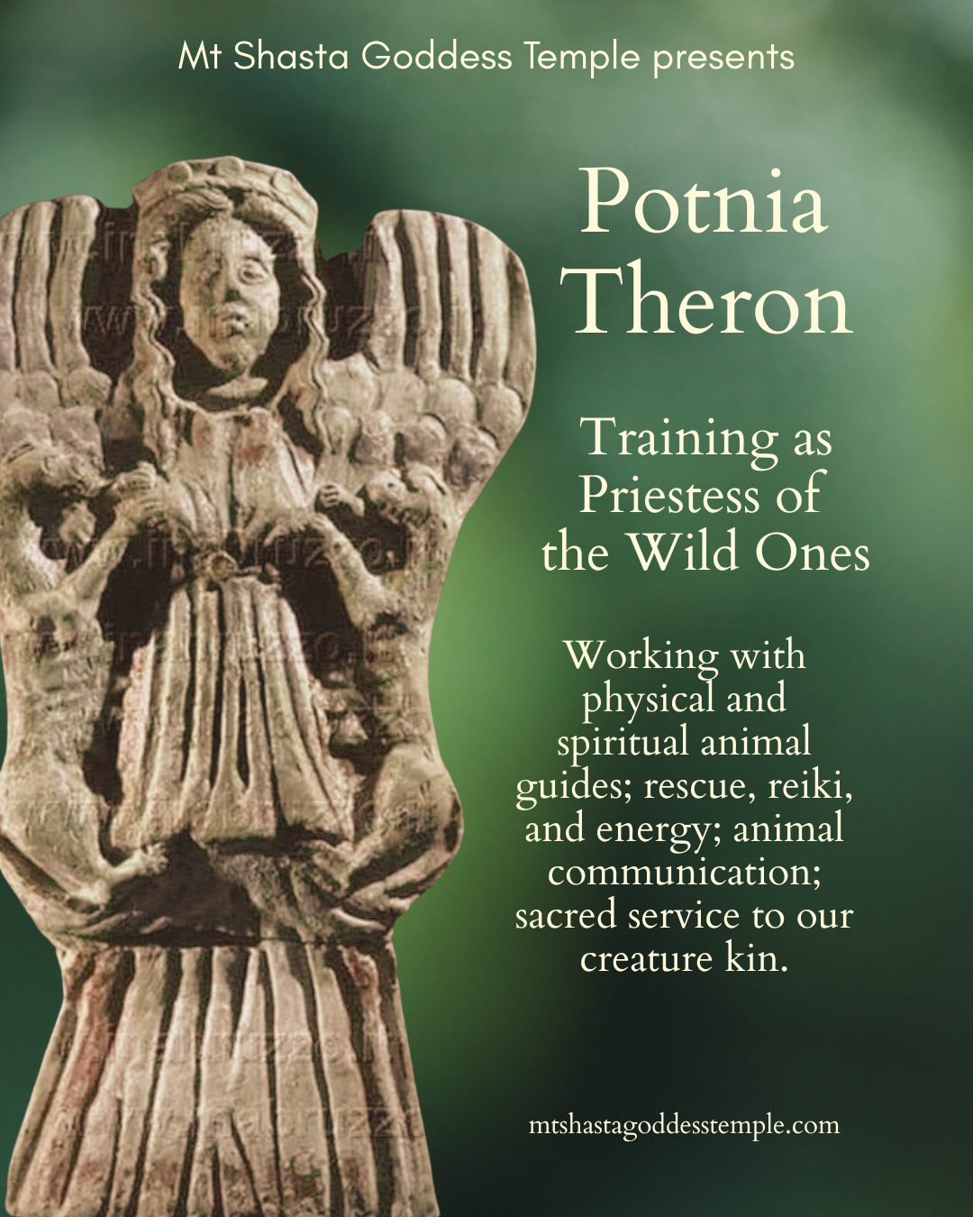 Potnia Theron Training