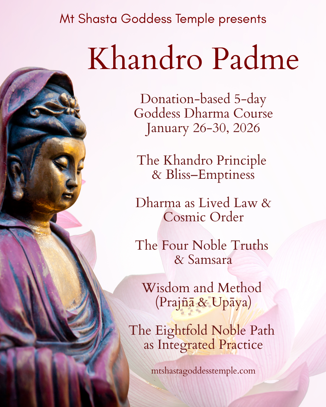 Khandro Padme Class