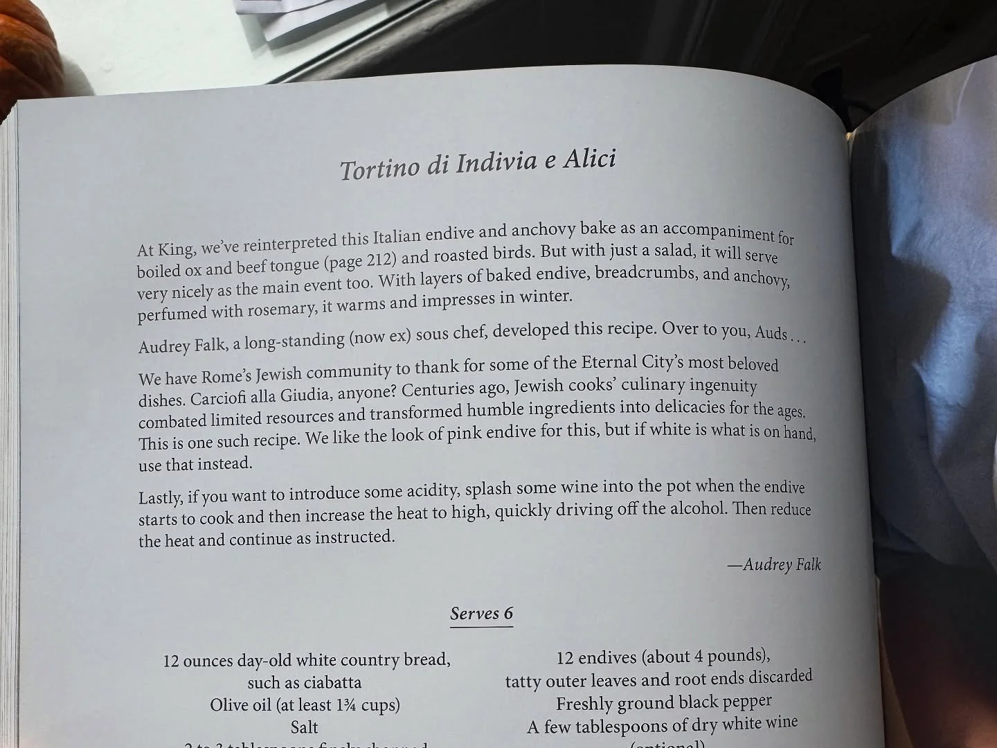 There it is! Thank you @king.newyork for including me in your wonderful cookbook