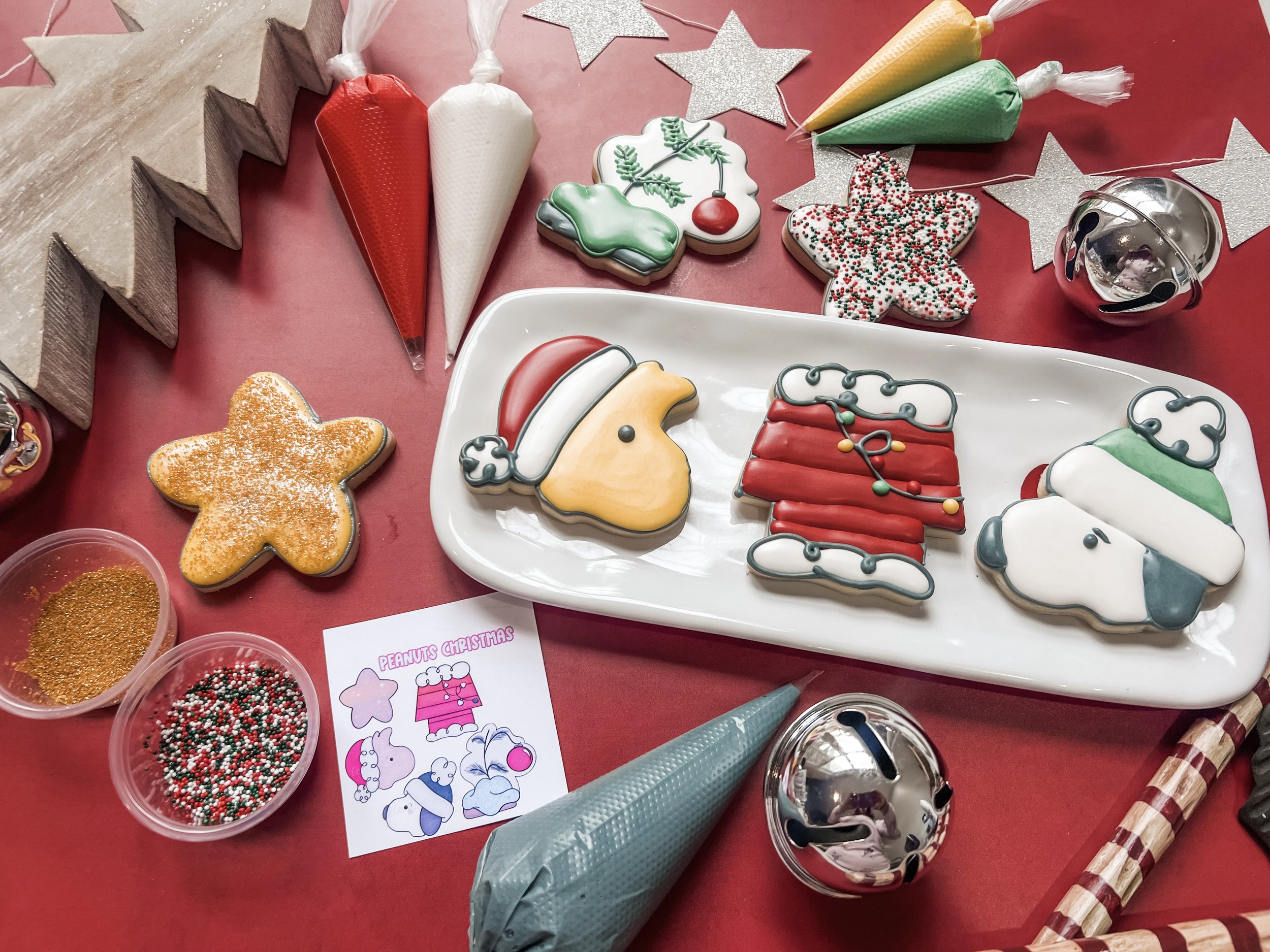 A Peanuts Christmas Cookie Class (Creative Learning Lab) December 20th 6 - 8 pm