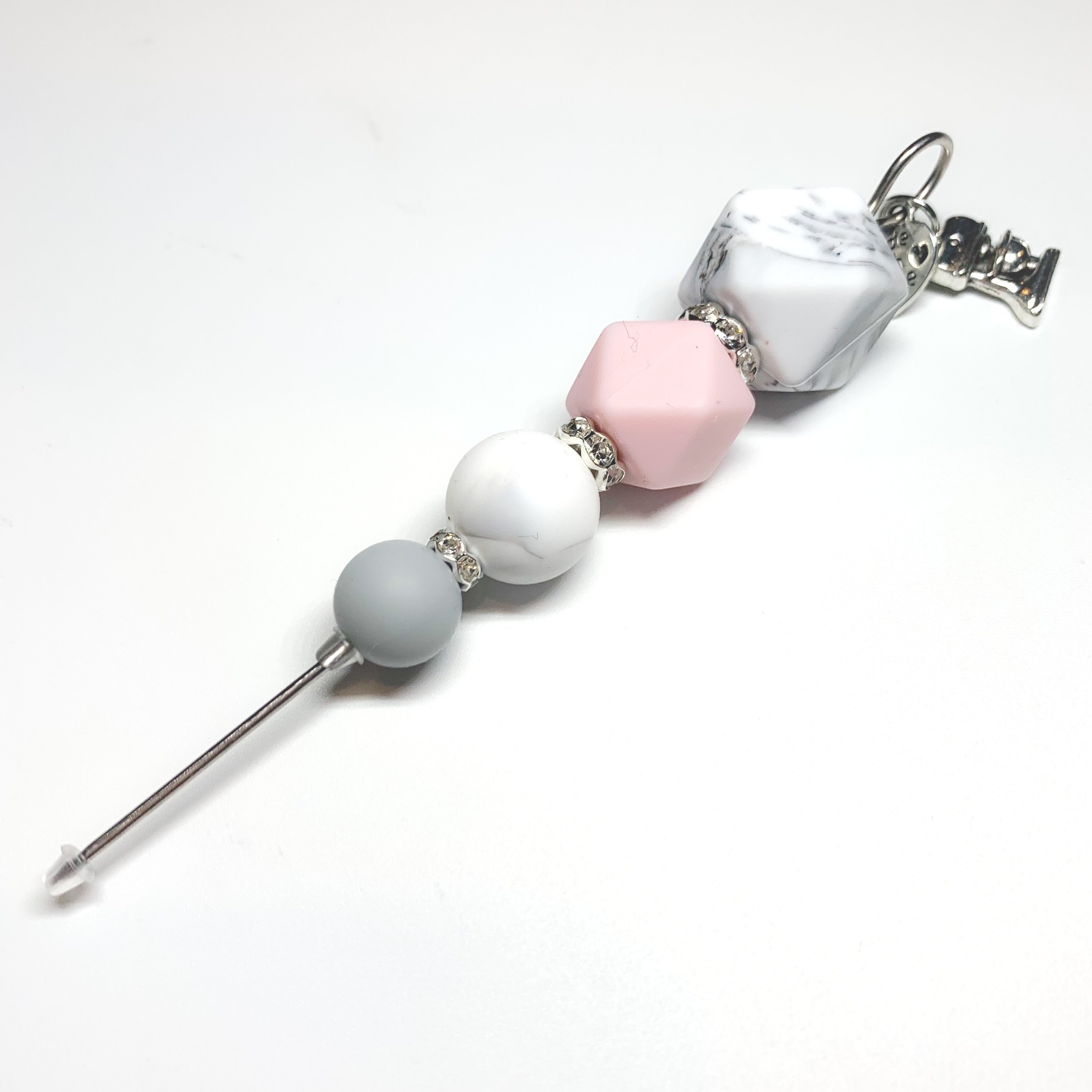 Pink and Gray Cookie Decorating Scribe