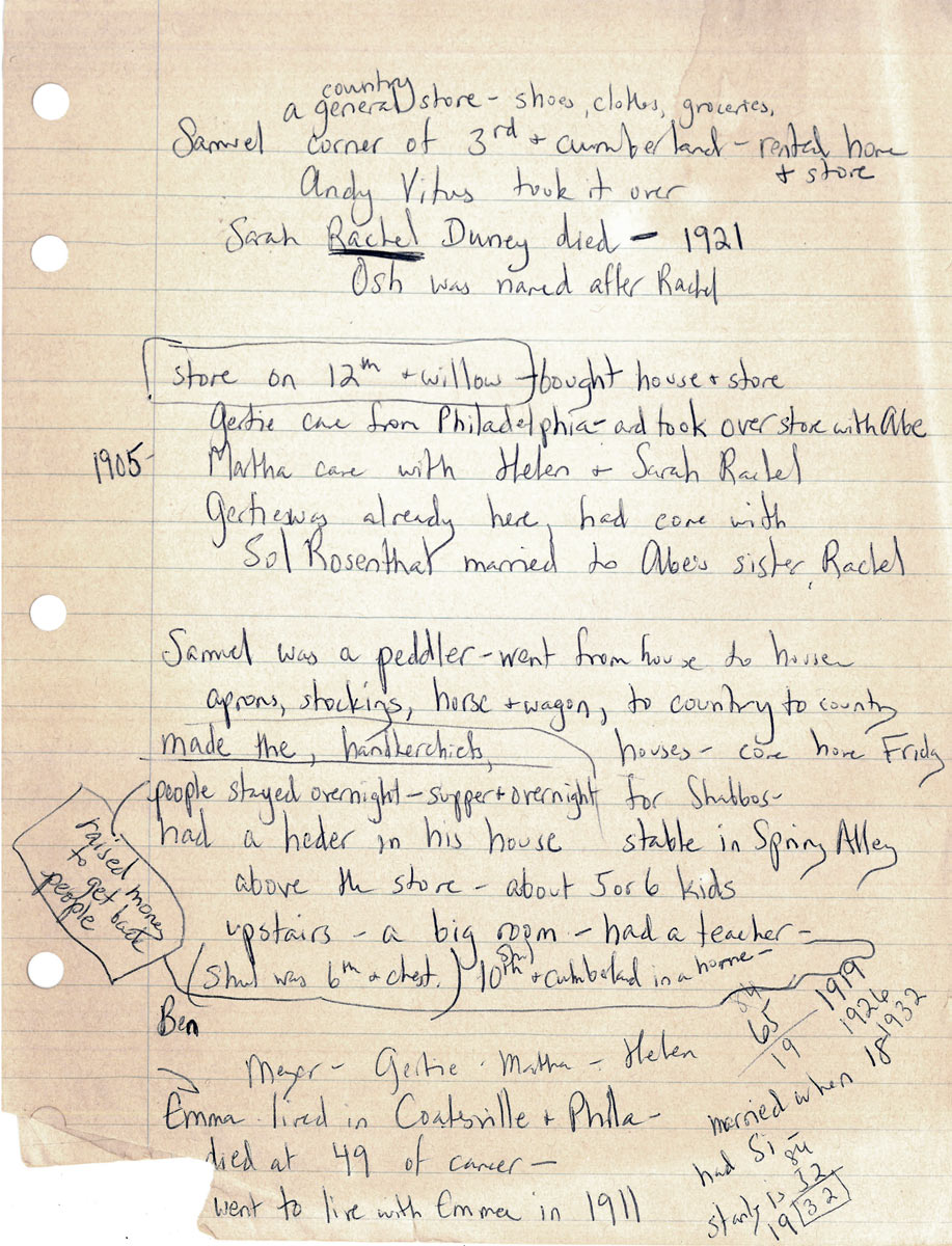 Lazin Family Letter