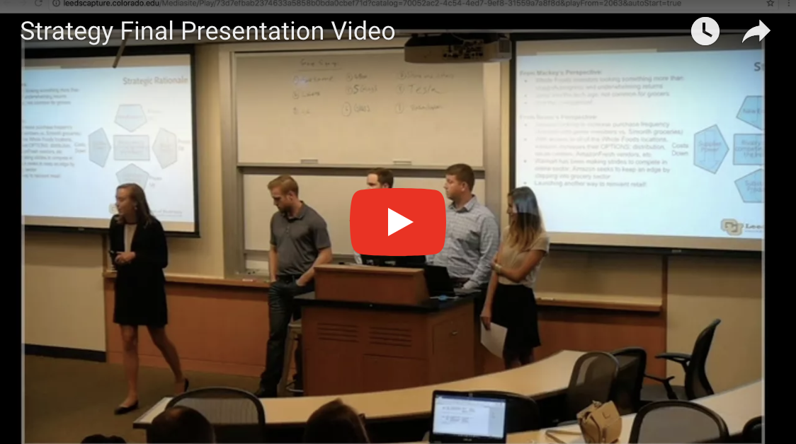 Strategy Final Presentation