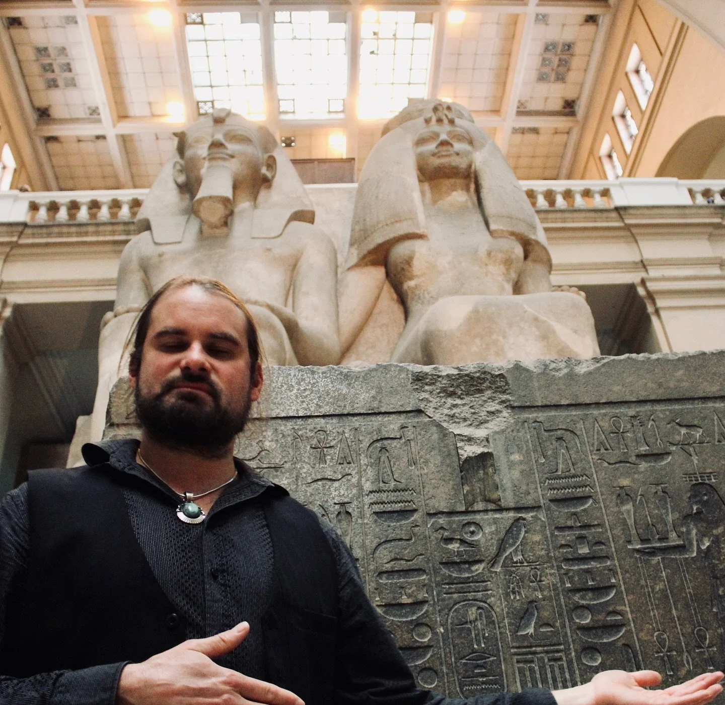 Once upon a time in land far far away.  The ole&rsquo; Egyptian Museum in Cairo.