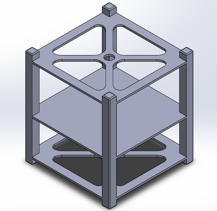 SolidWorks Model of One of 3 Designs