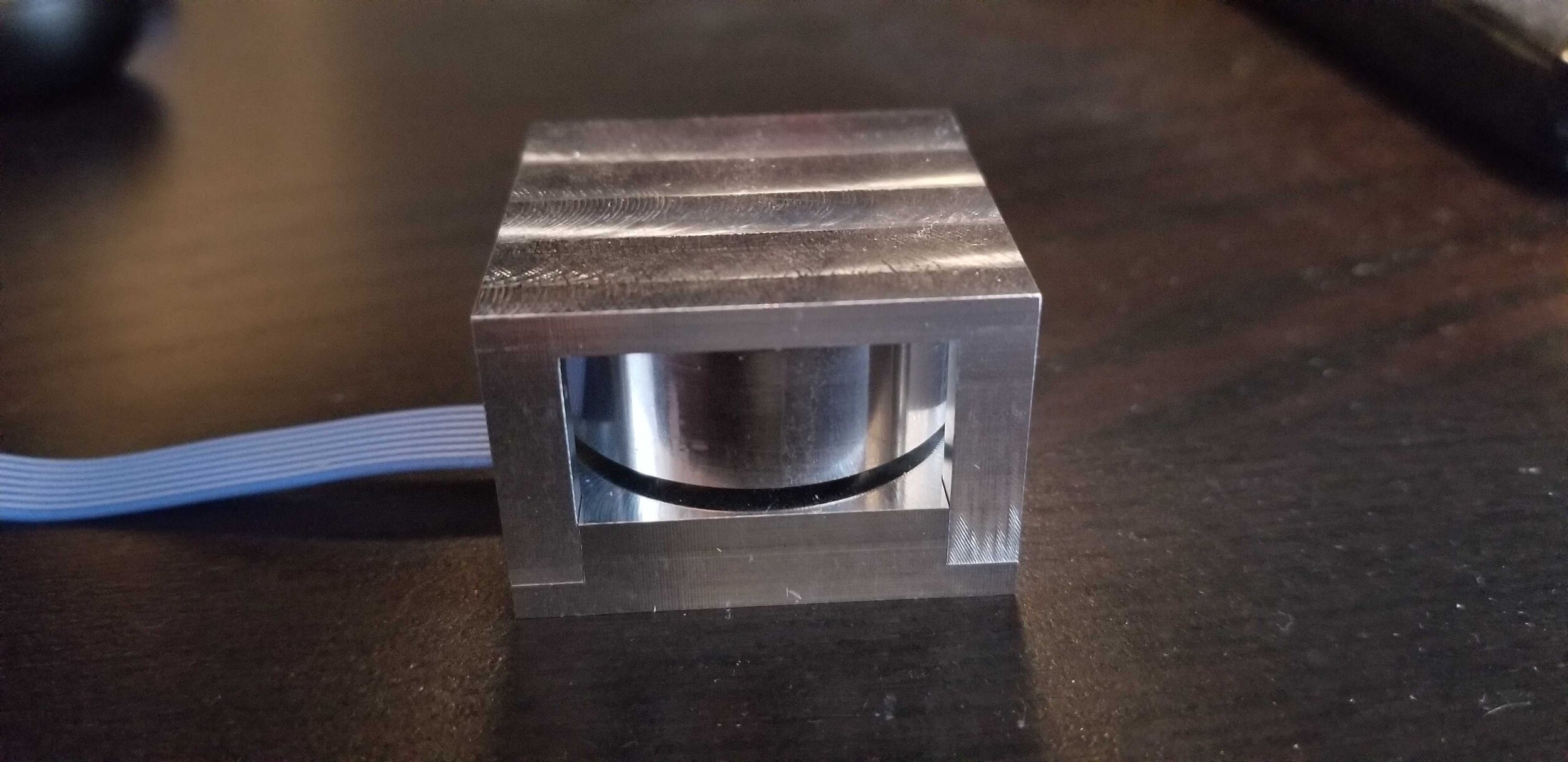 Final Machined Reaction Wheel