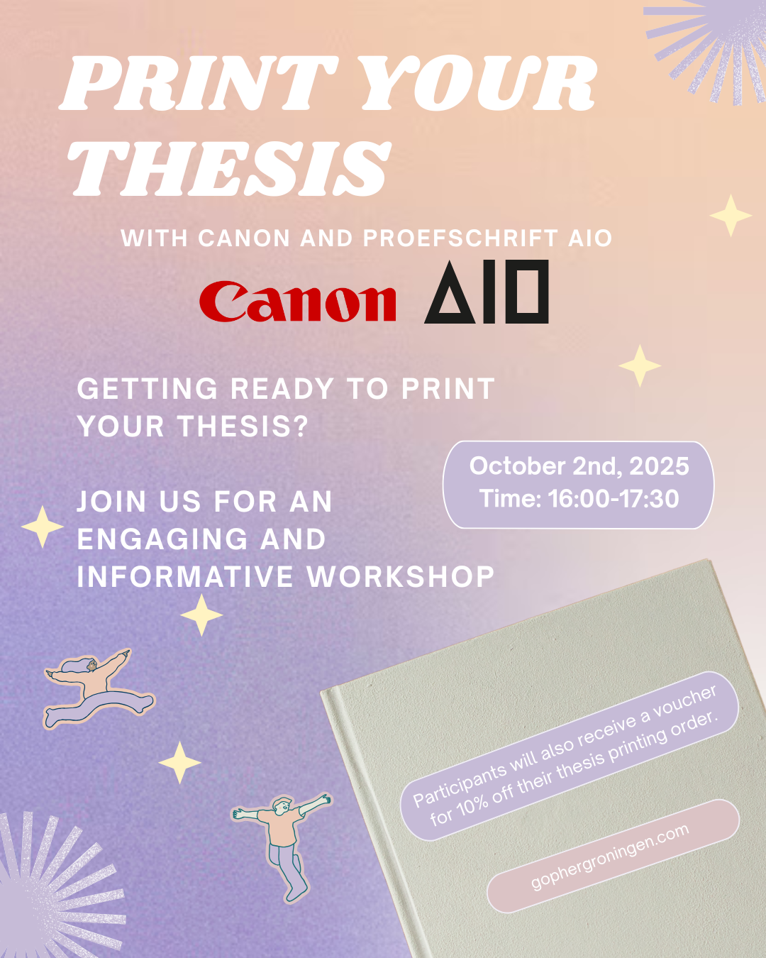 Print your thesis with Canon and Proefschrift AIO