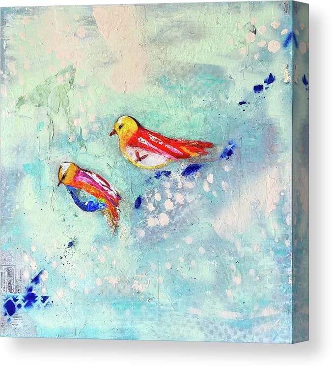 Spring Flurry Canvas Print