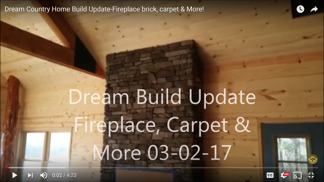 Fireplace Brick update