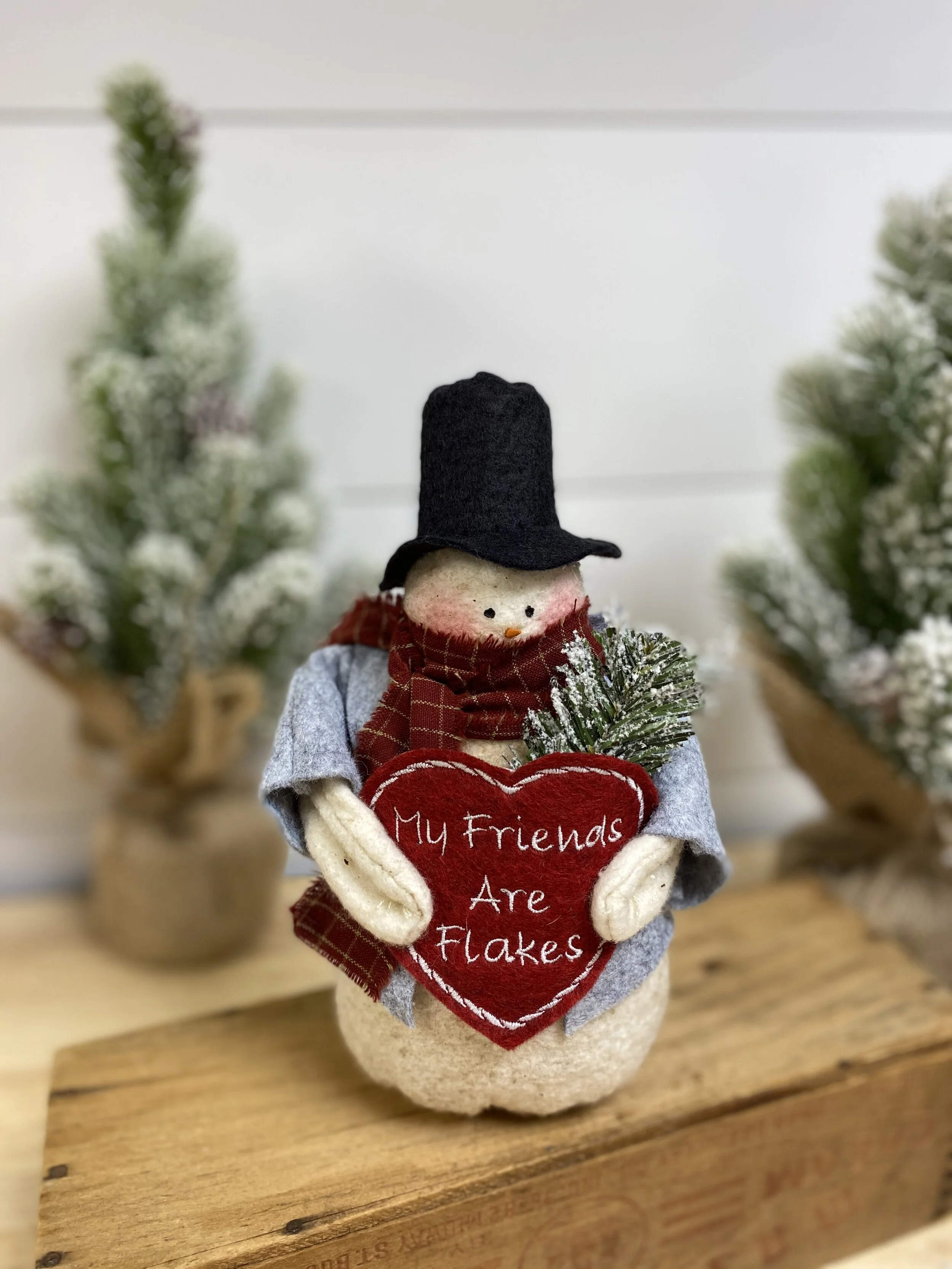 My Friends Are Flakes Snowman