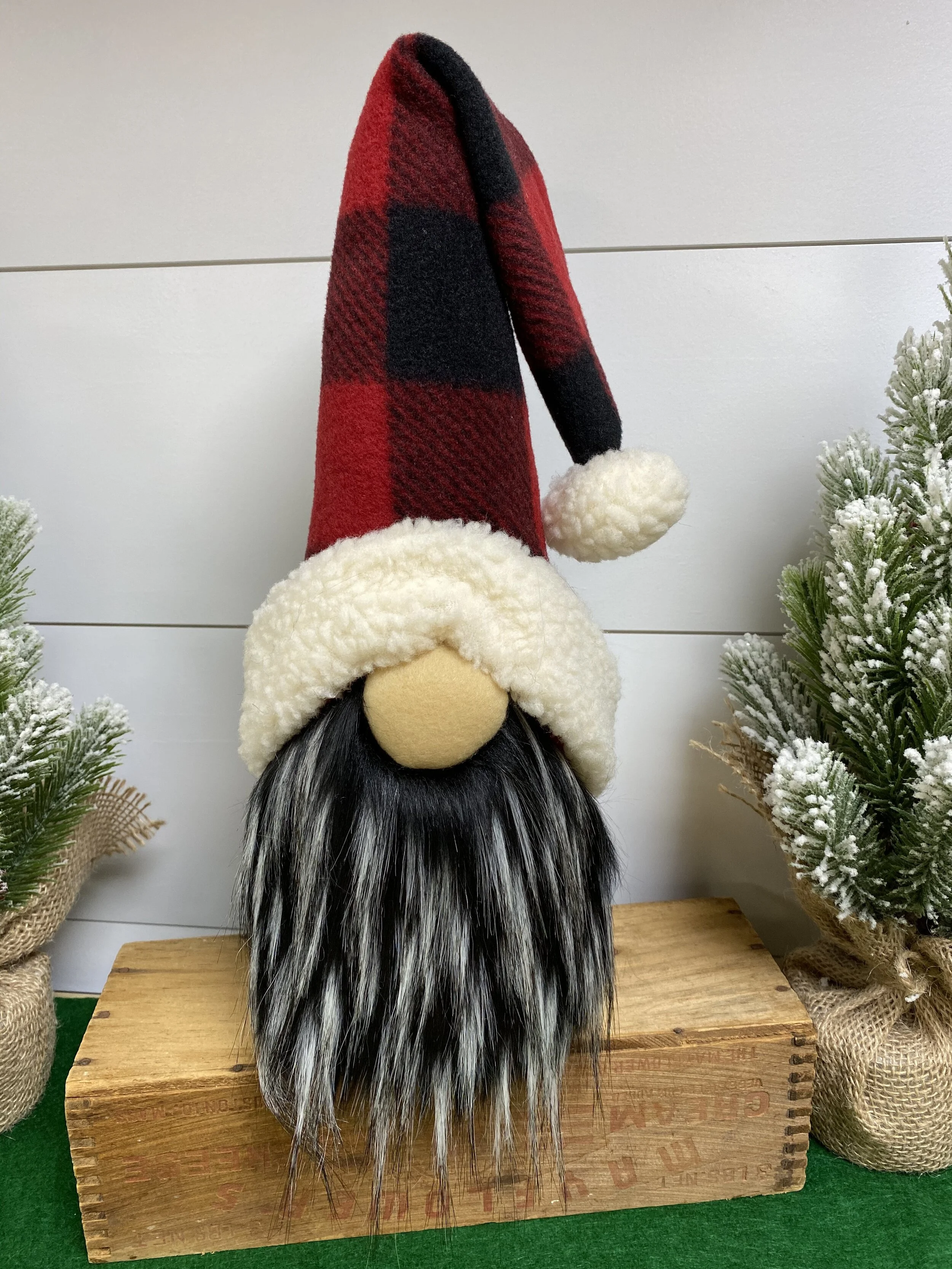 Large Farm House Santa Gnome