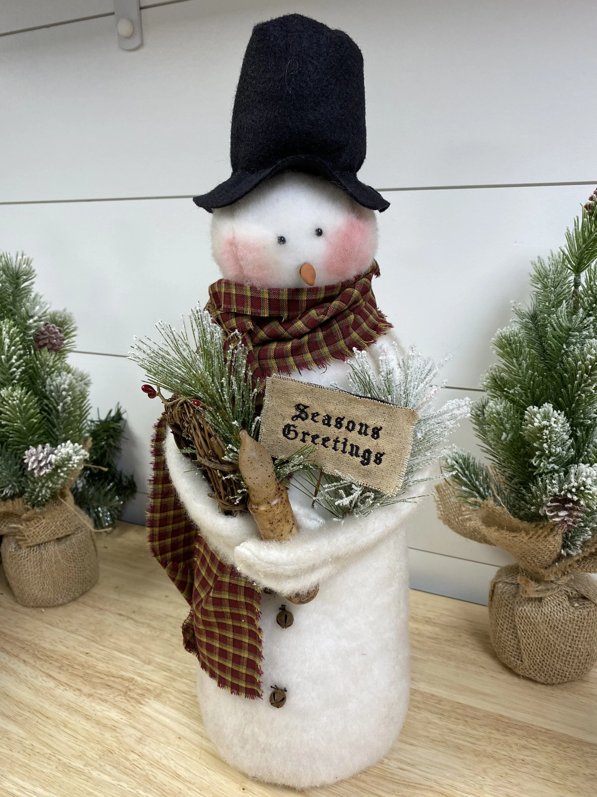 Seasons Greetings Snowman