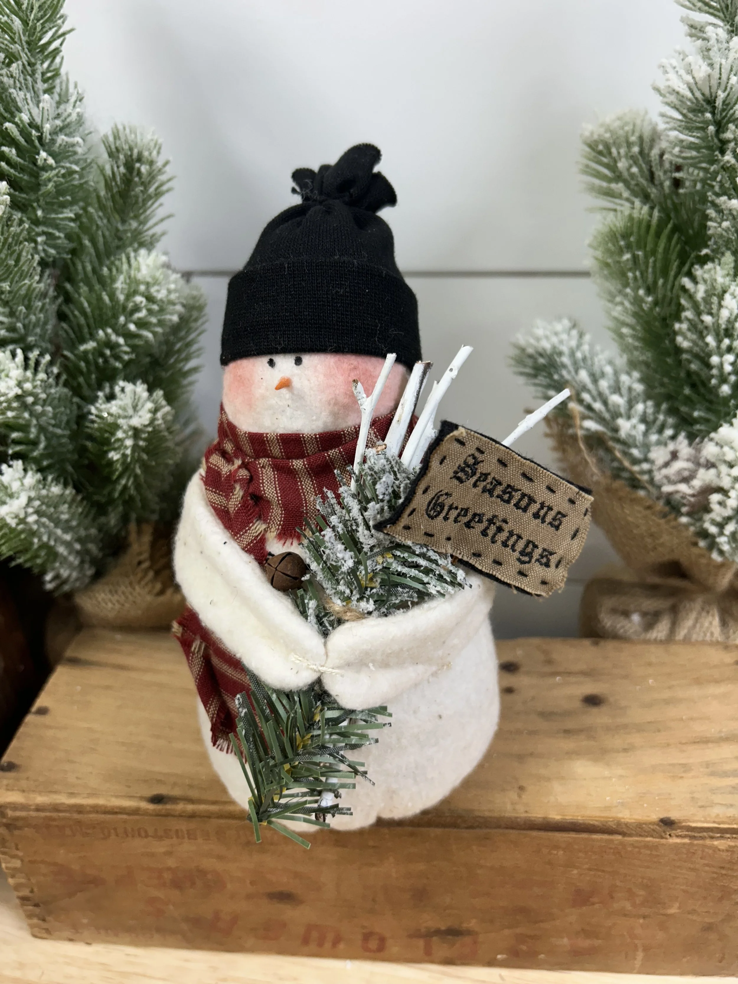 Seasons Greetings Snowman