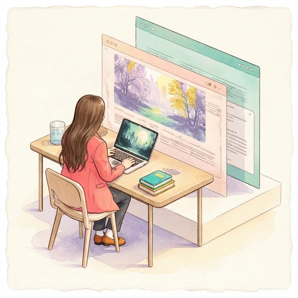 Custom Author Website Design — Built on Squarespace