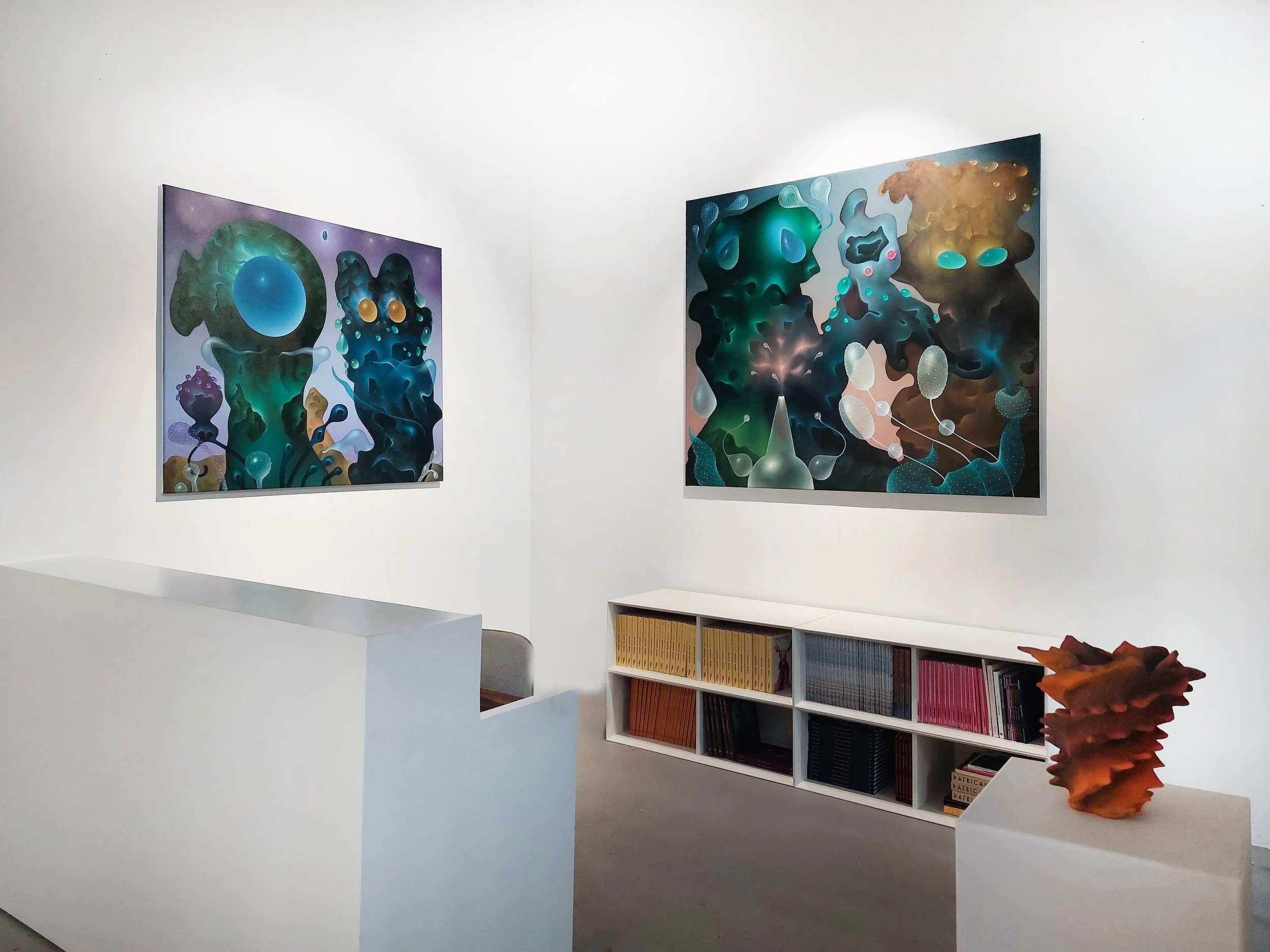 Installation of "Ethereal" at Kristin Hjellegjerde, Berlin. 2025.