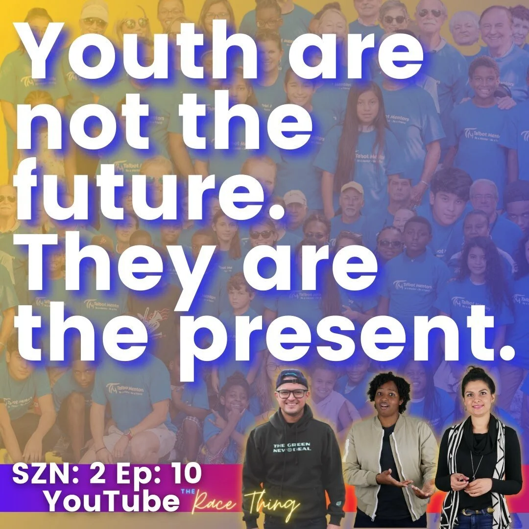 Did you see our Executive Director @gersonwmartinez on @theracething?  If not be sure to go check it out now! Session 2, Episode 10.

We were thrilled to have this conversation with equity leaders in our community to share what youth-centered equity 