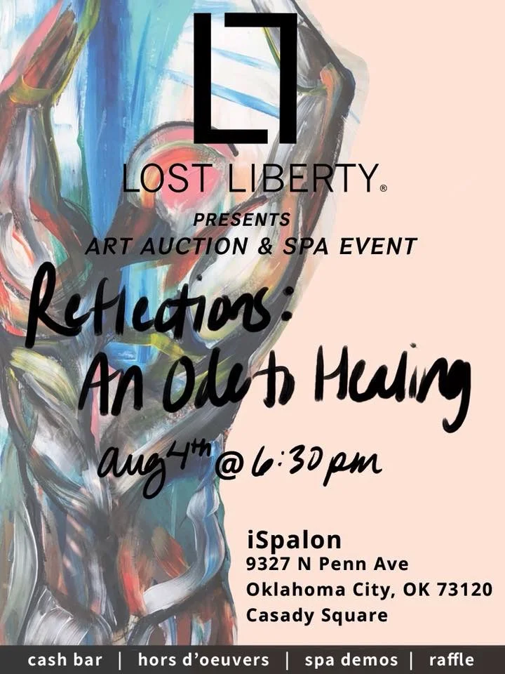 Local Art 🎨- Lost Liberty Art Auction & Spa Reveal