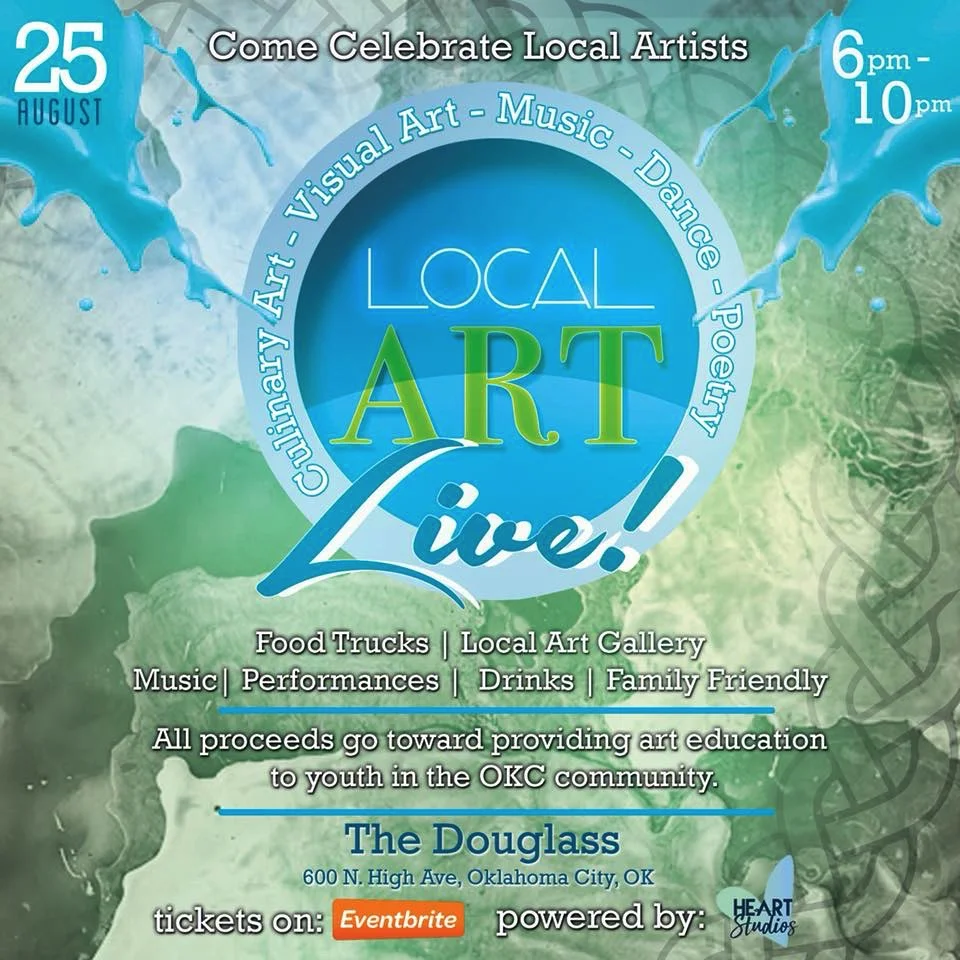 Art 🎨- Heart Studio's Local Art Live!