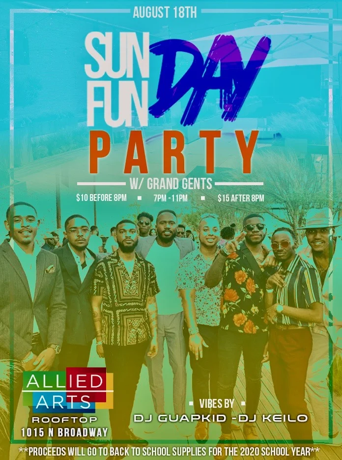 Sunday Funday Pop Up Day Party w/ Grand Gents 😎